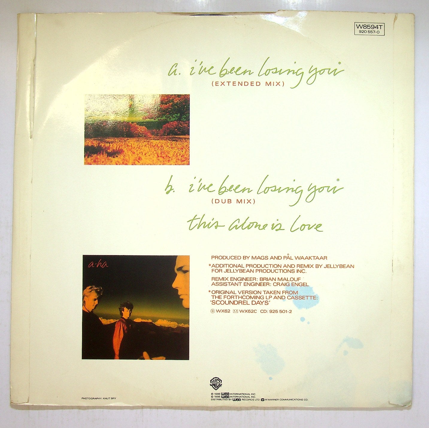 EBOND a-ha - I've Been Losing You (Extended Mix) Vinile V115130