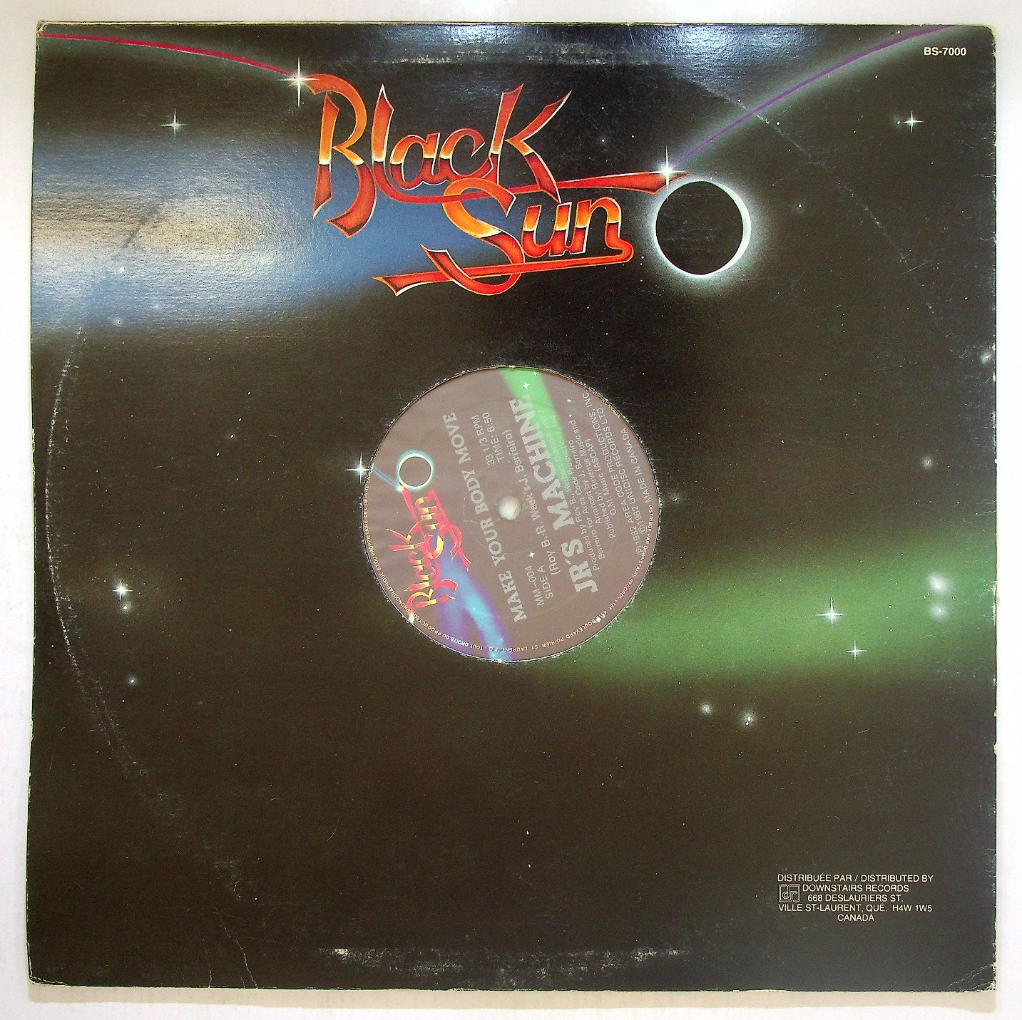EBOND JR's Machine - Make Your Body Move Vinile V116034