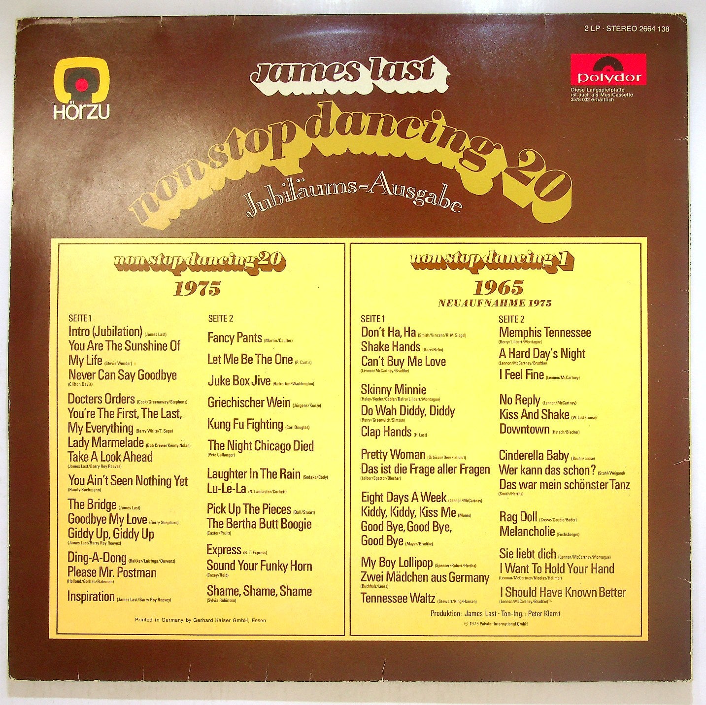 EBOND James Last - Non Stop Dancing 20 - Jubilaums-Ausgabe Vinile V116056