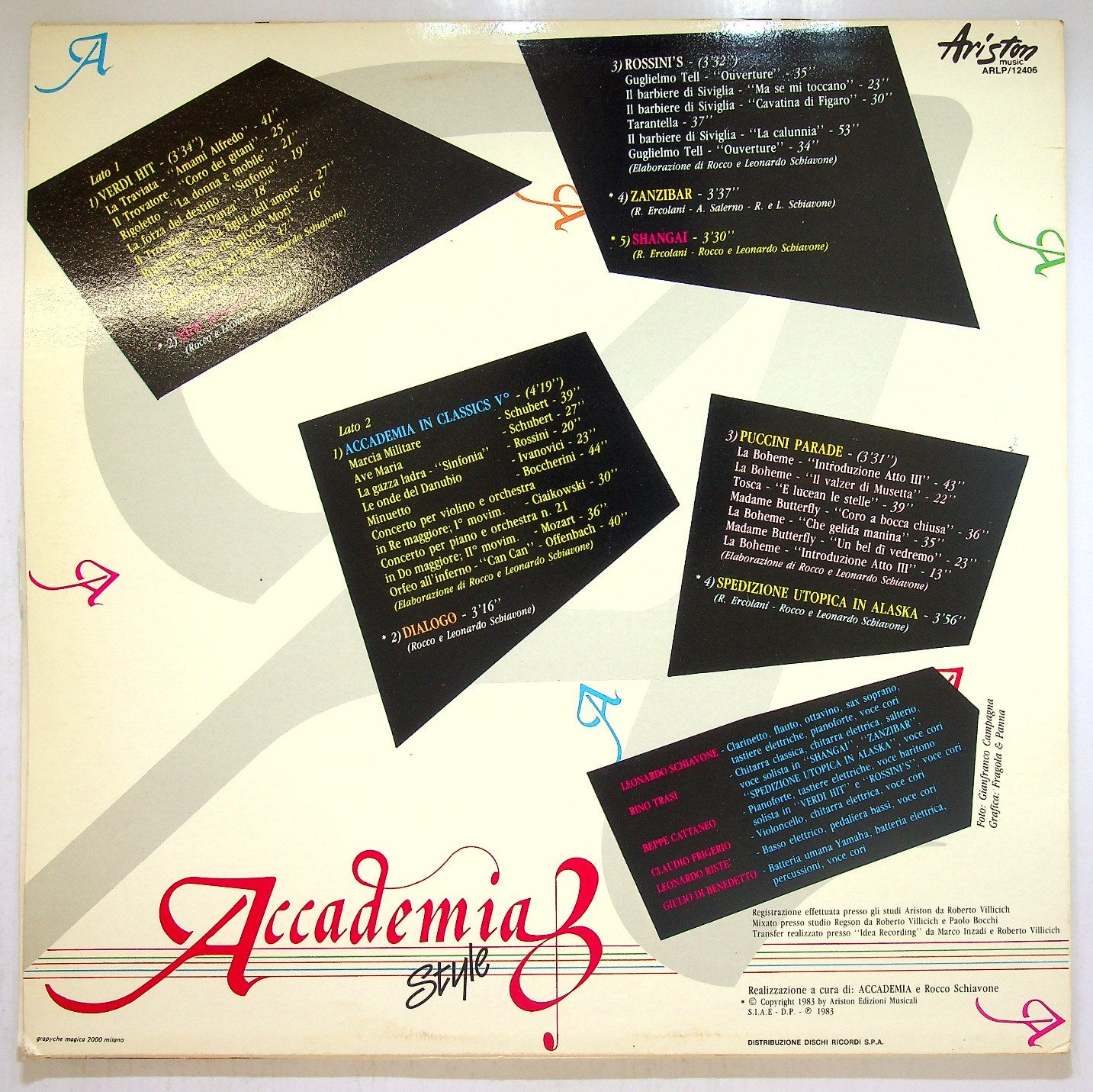 EBOND Accademia - Accademia Style Vinile V116079