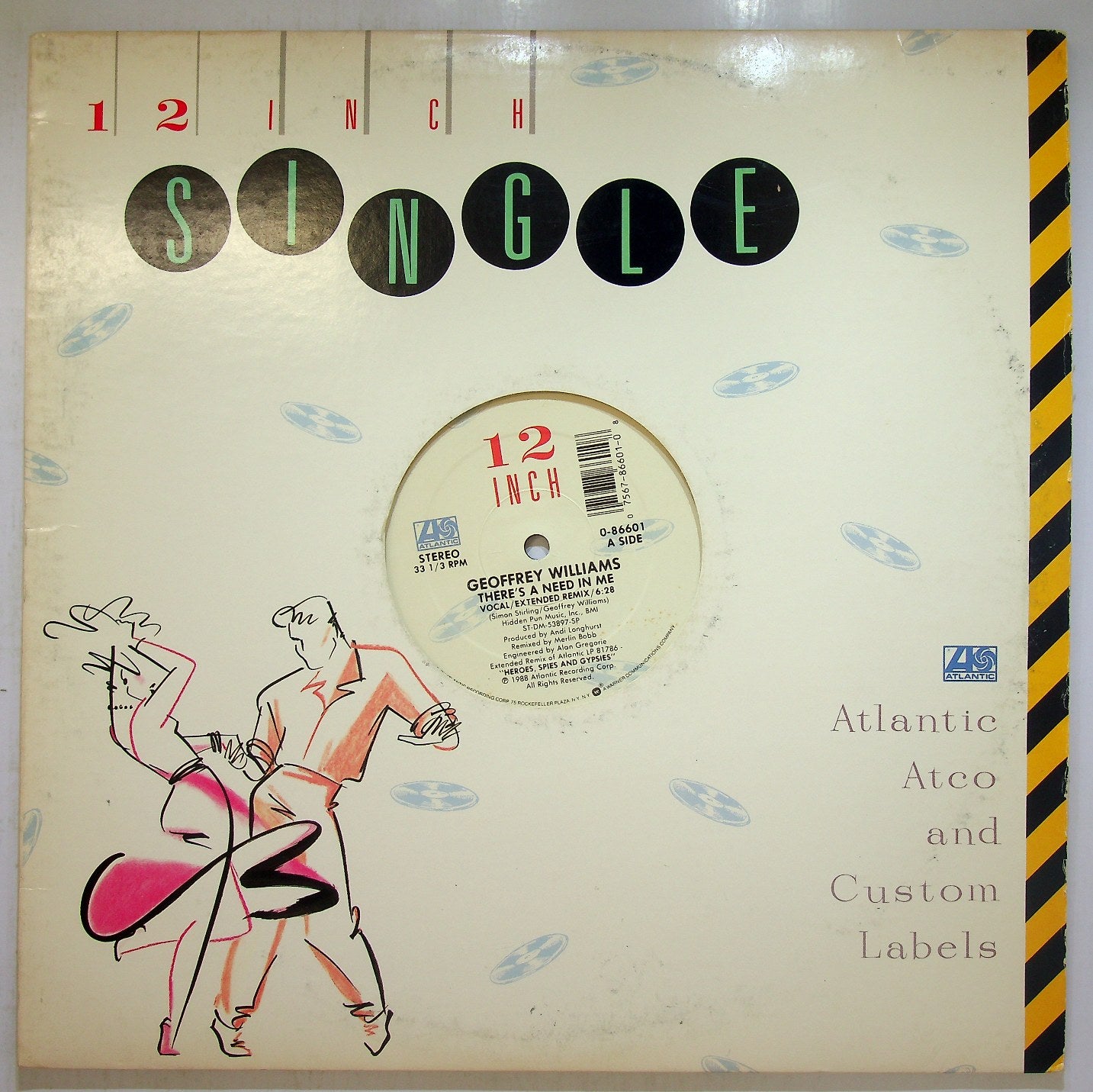 EBOND Geoffrey Williams - There's A Need In Me Vinile V116099