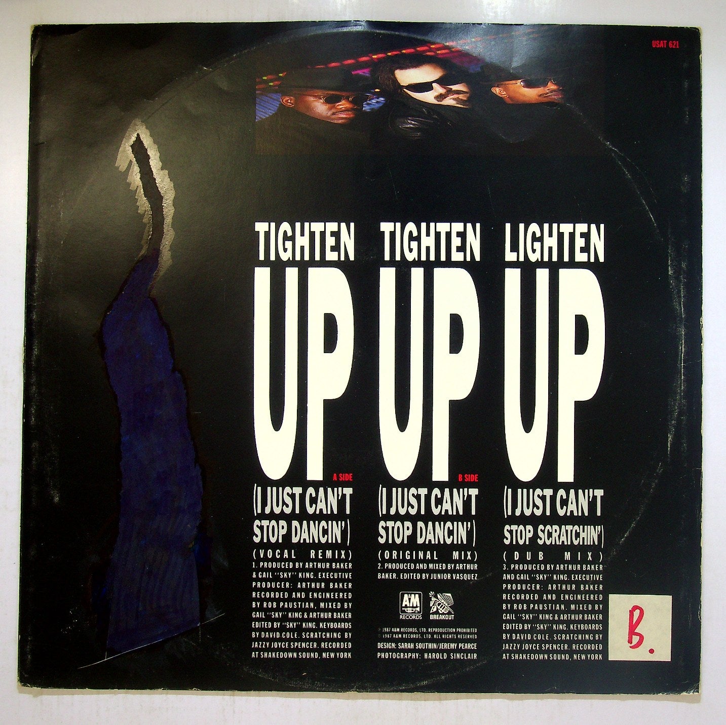 EBOND Wally Jump Jr & The Criminal Element - Tighten Up Vinile V116125