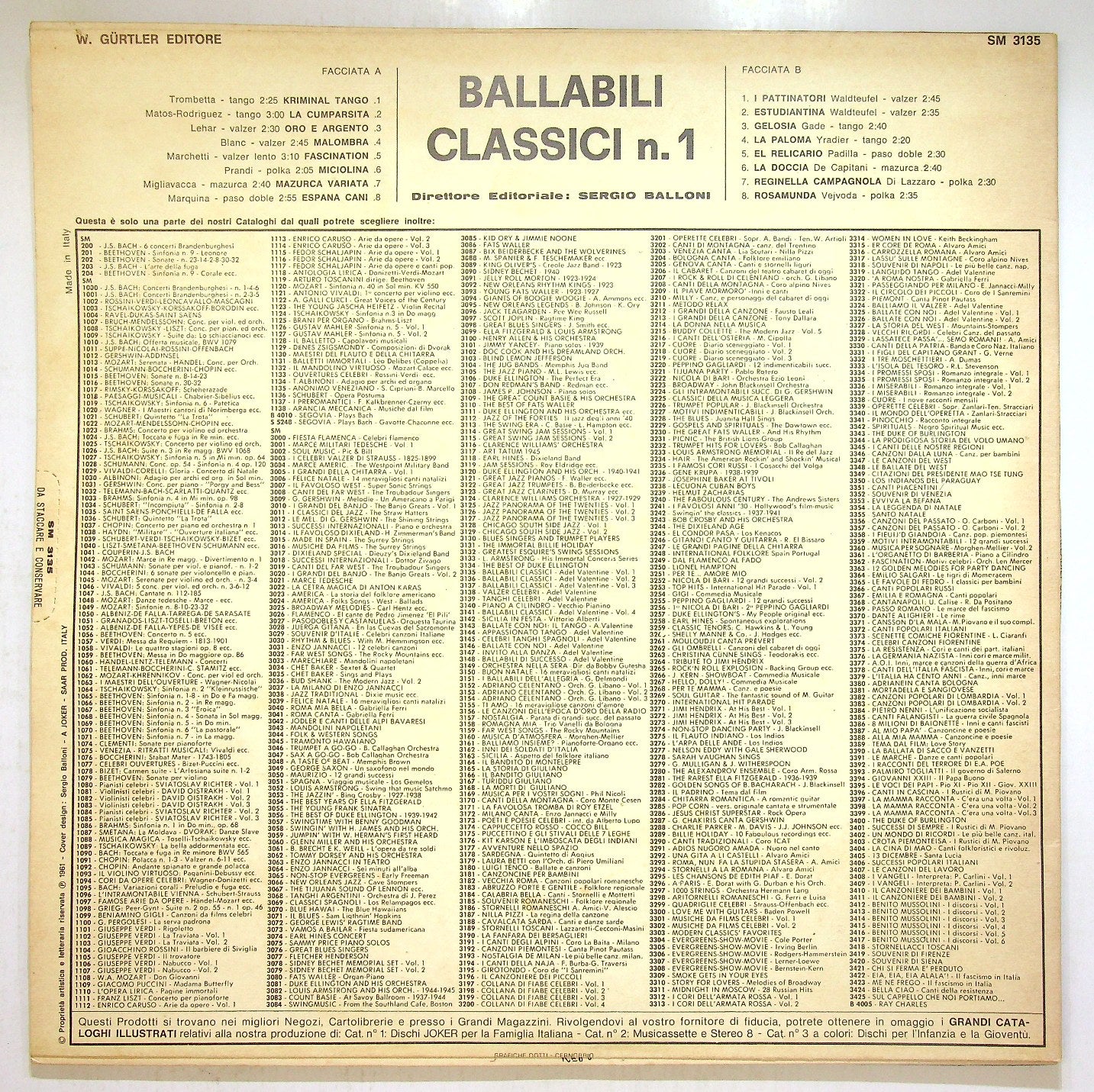 EBOND Adel Valentine - Ballabili Classici N° 1 Vinile V117019