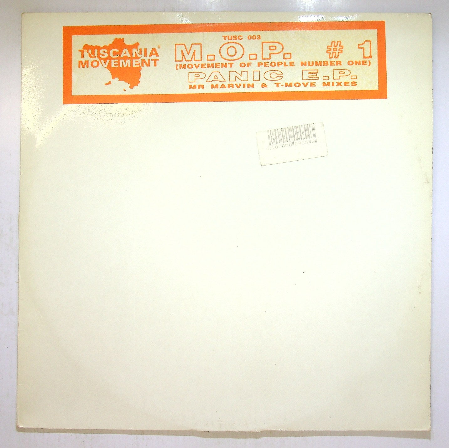 EBOND M.O.P. # 1 (Movement Of People Number One) - Panic E.P. Vinile V117040