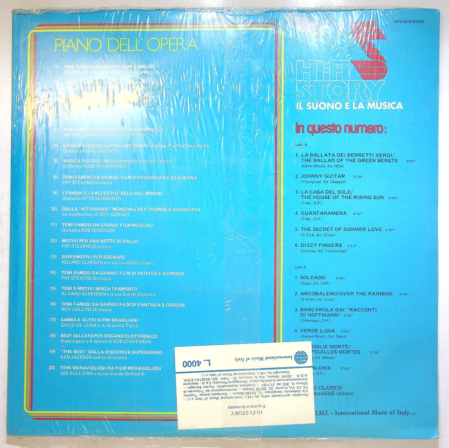 EBOND Johnny Guitar - 12 Successi Di Tutti I Tempi Vinile V117053