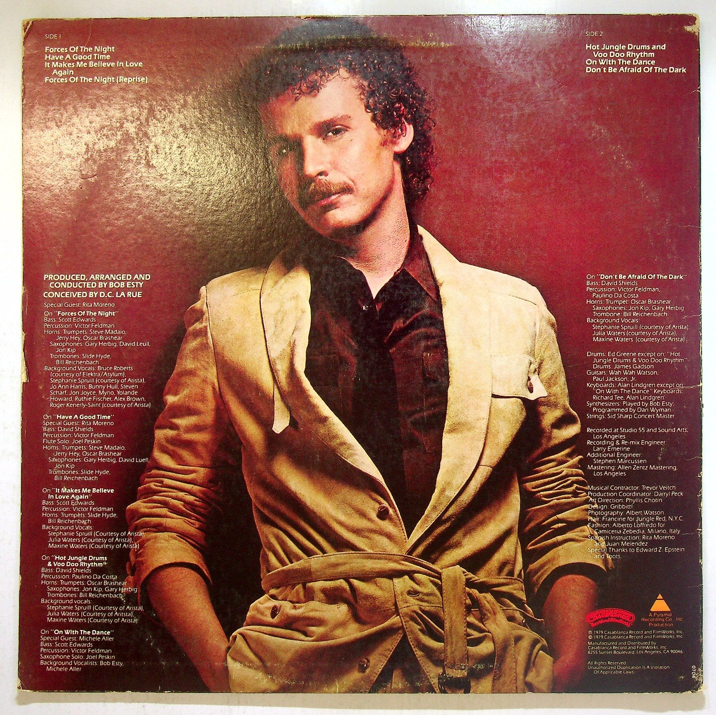 EBOND D.C. LaRue - Forces Of The Night Vinile V117081