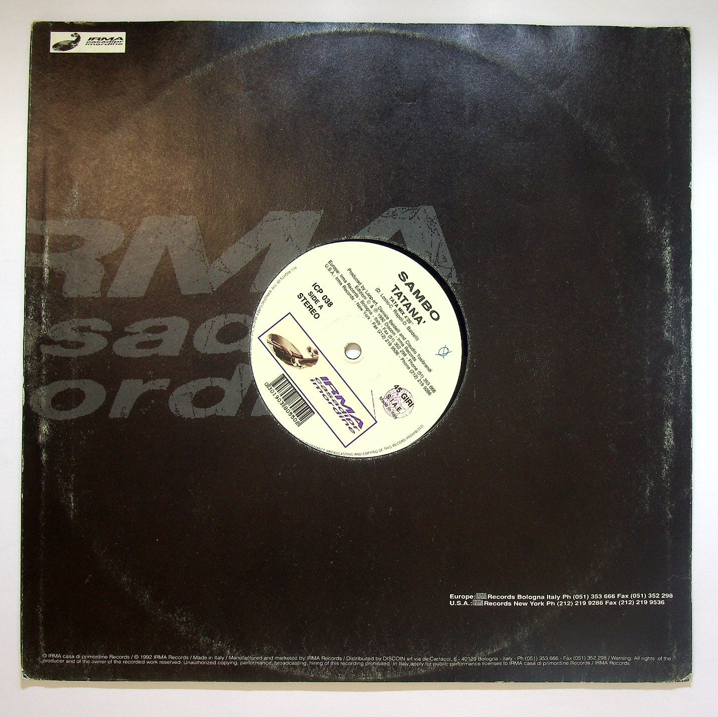EBOND Sambo - Tatana' Vinile V117112
