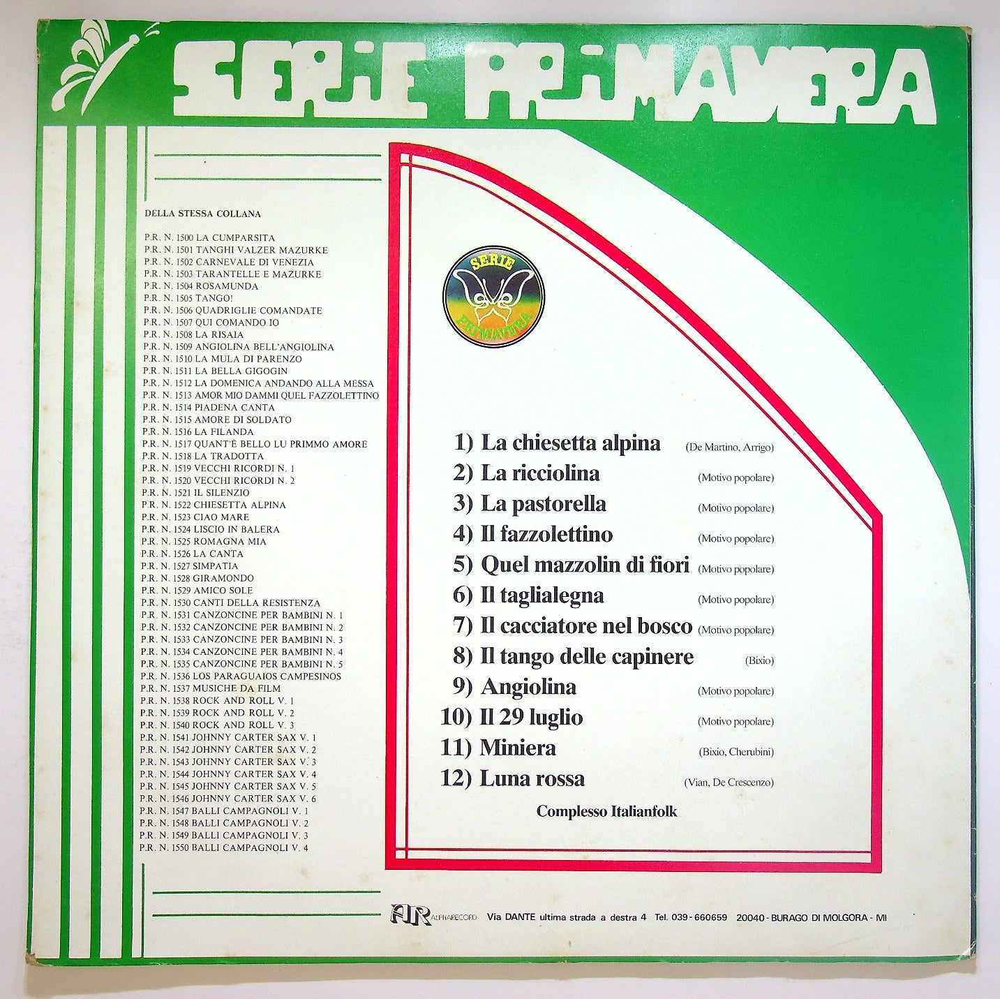 EBOND CHIESETTA ALPINA Vinile V117148