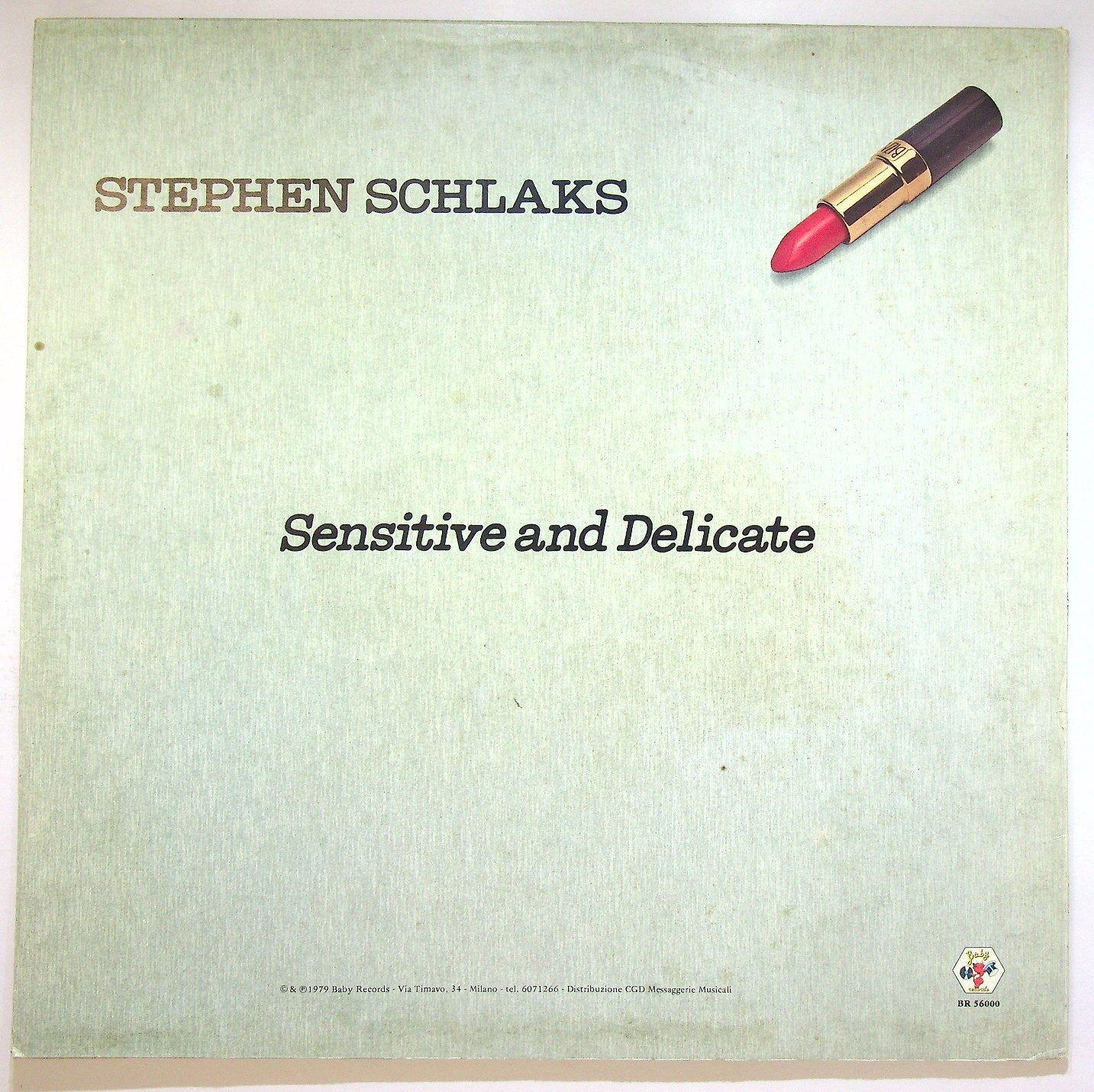 EBOND Stephen Schlaks - Sensitive And Delicate Vinile V118017