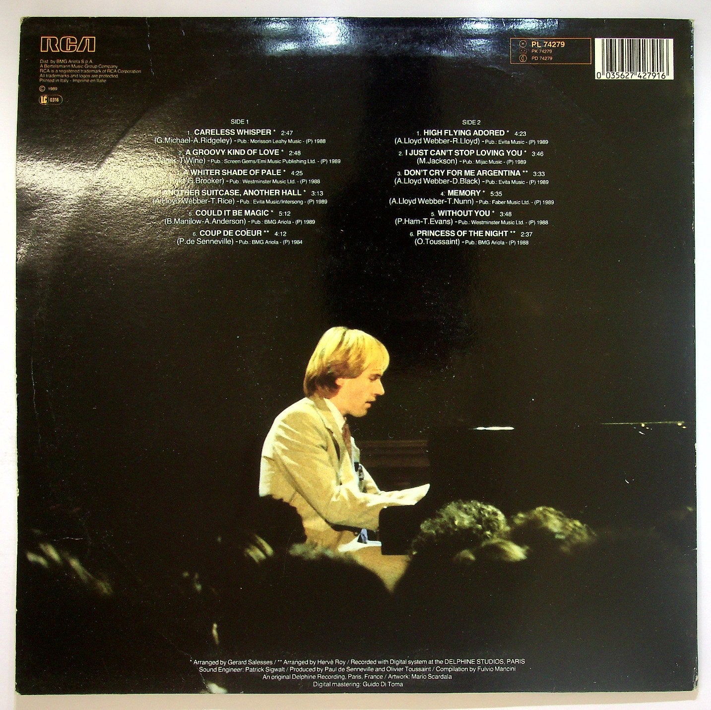 EBOND Richard Clayderman - Dreams And NightVinile V118050