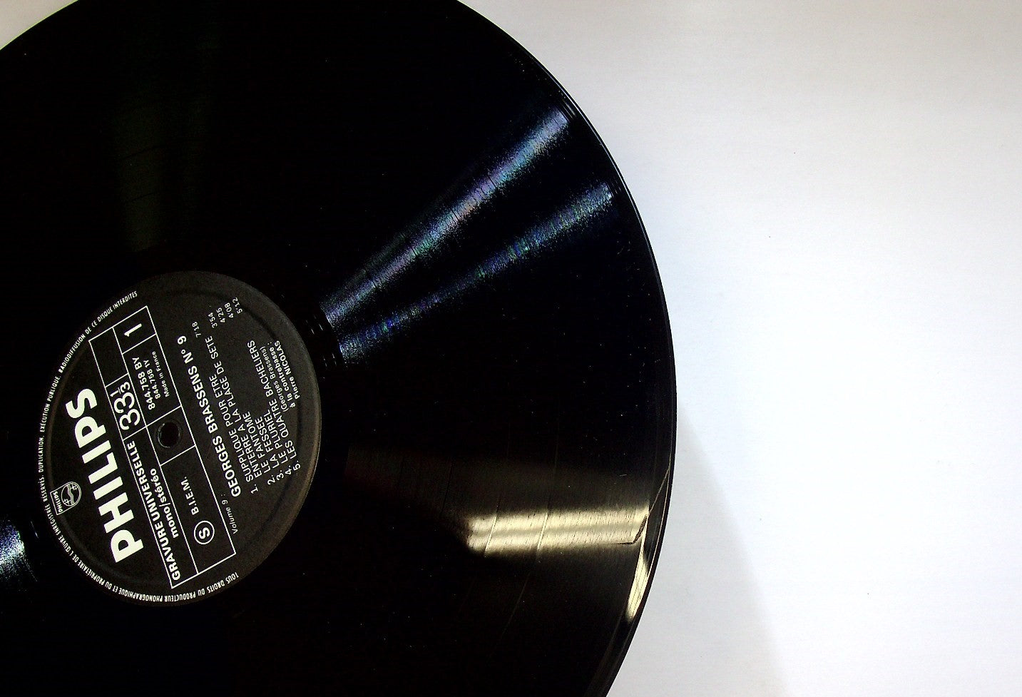EBOND Georges Brassens - IX Vinile V118057