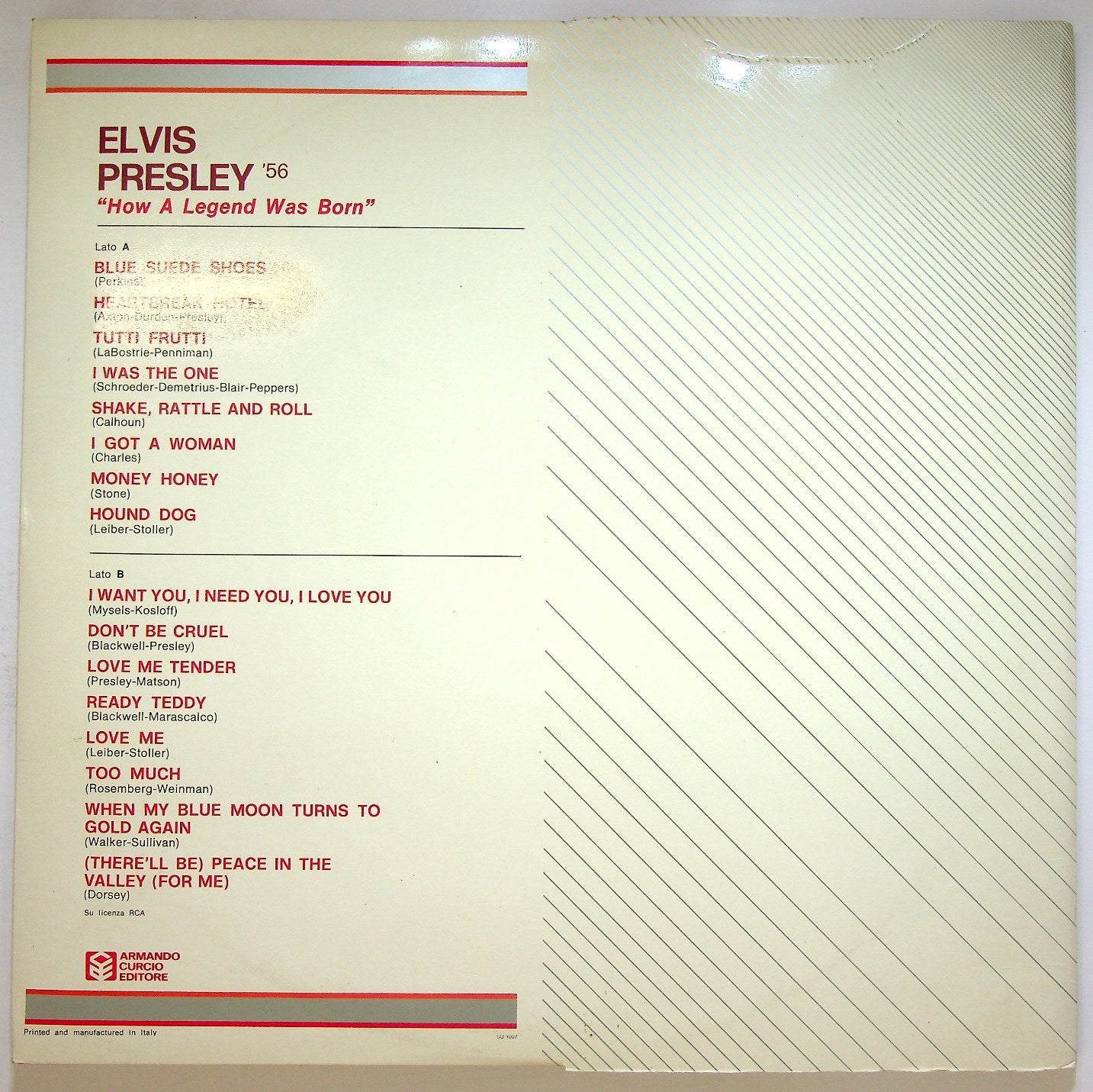 EBOND Elvis Presley - How A Legend Was Born Vinile V118077