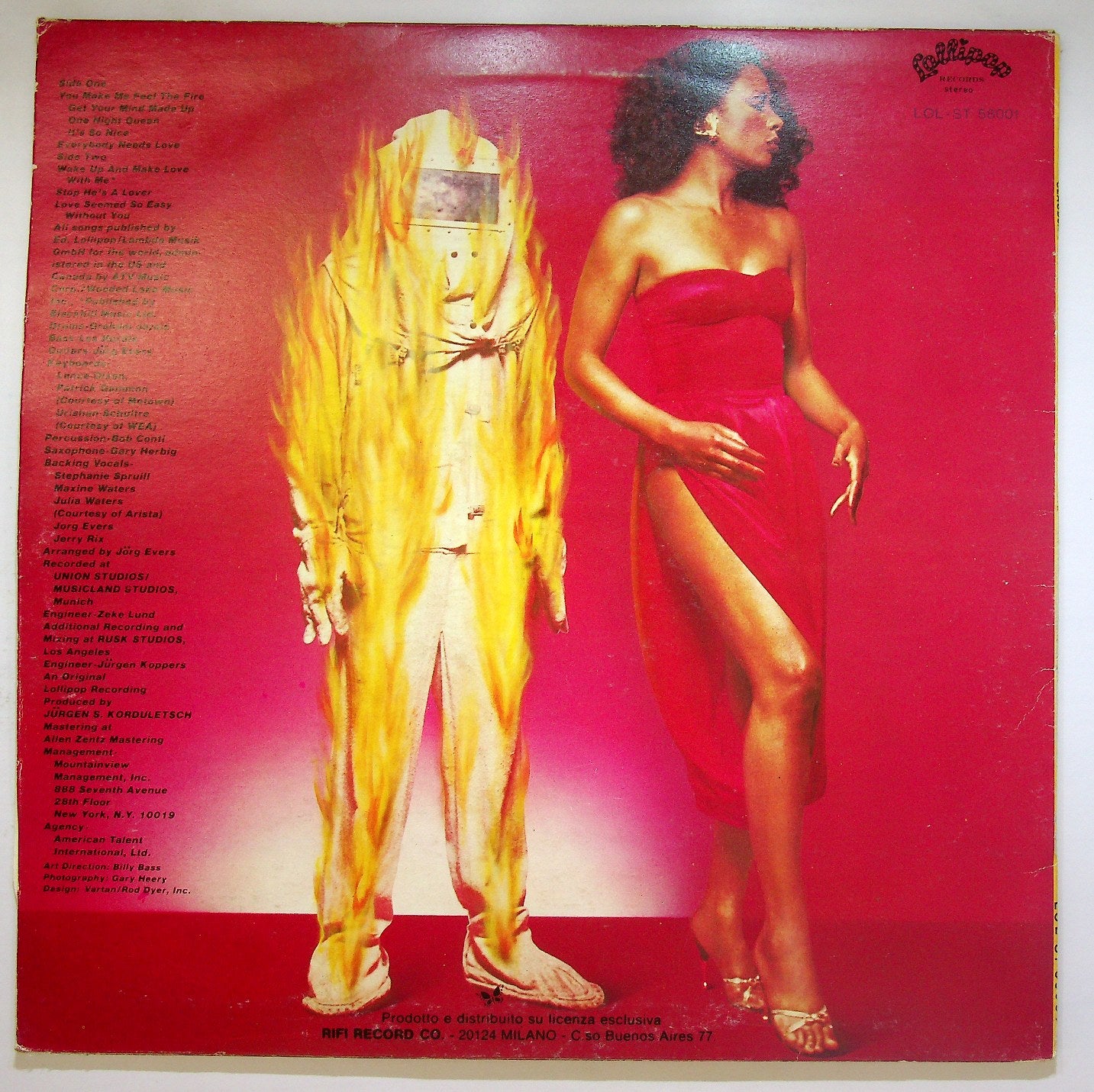 EBOND Claudja Barry - Feel The Fire Vinile V118108