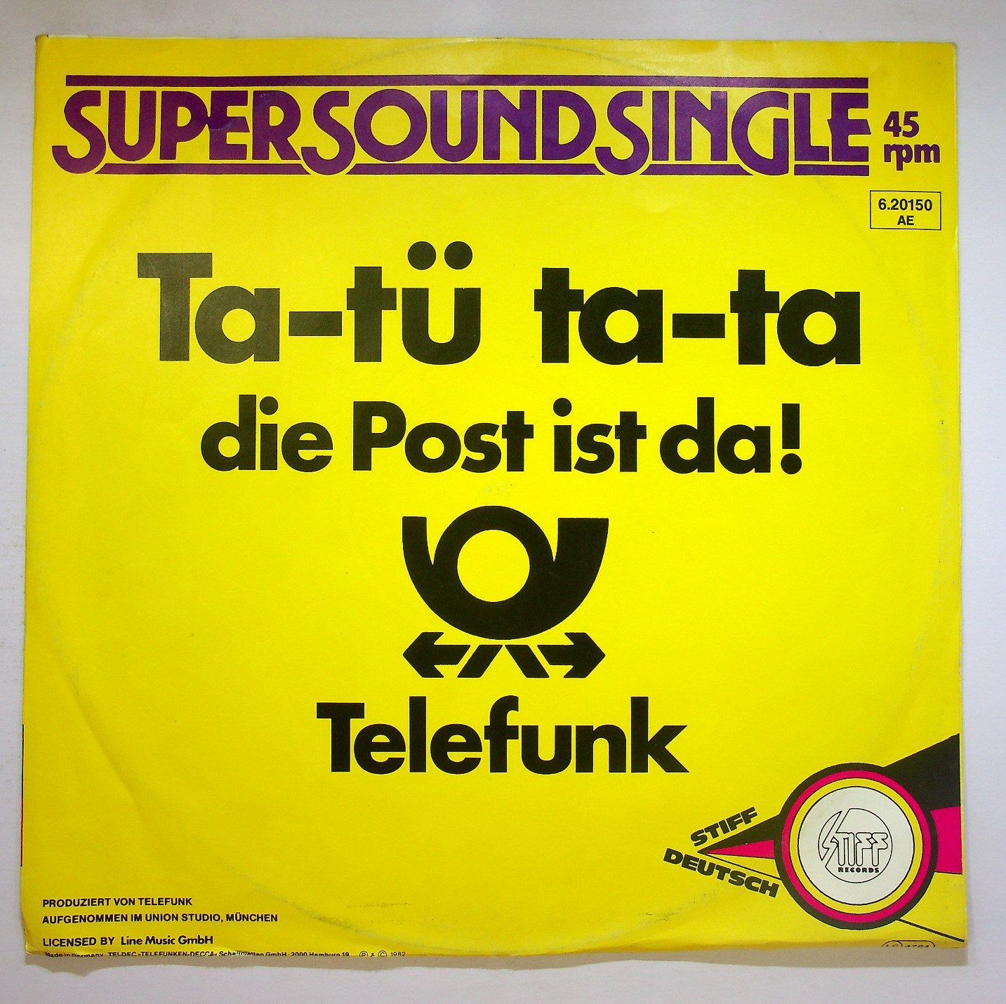 EBOND Telefunk - Ta-Tu Ta-Ta Die Post Ist Da! Vinile V118113