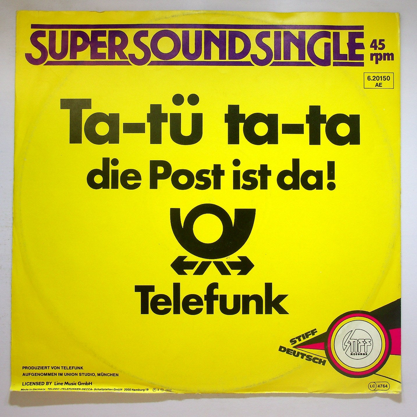 EBOND Telefunk - Ta-Tu Ta-Ta Die Post Ist Da! Vinile V118113