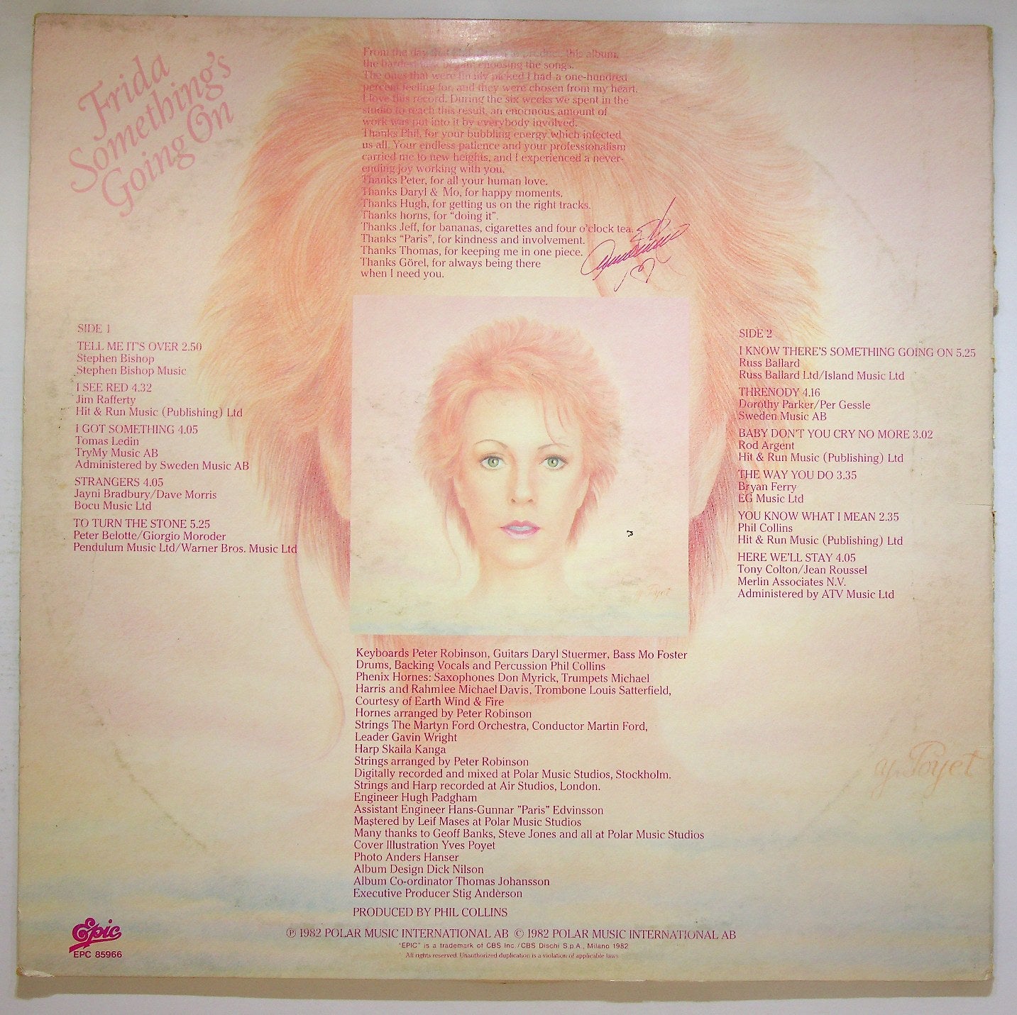 EBOND Frida - Something's Going On Vinile V118135