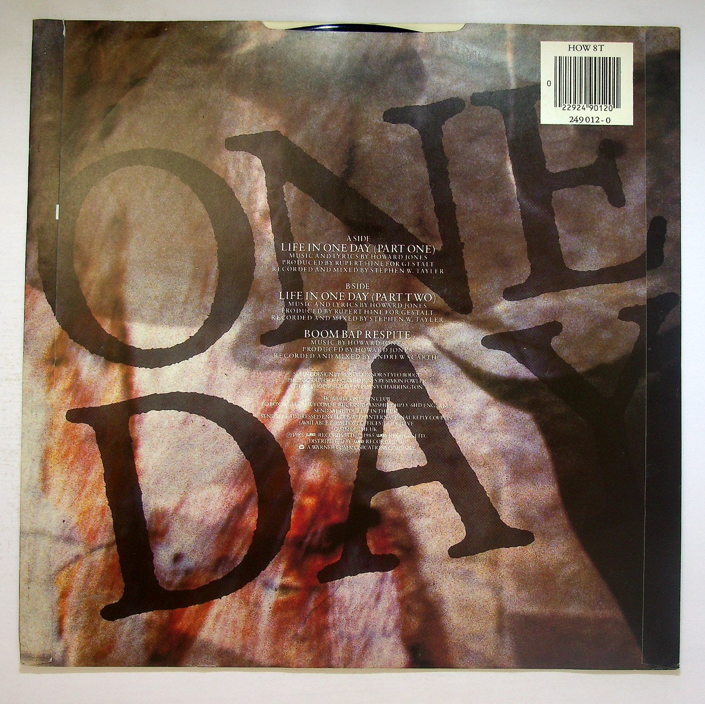 EBOND Howard Jones - Life In One Day Vinile V118142