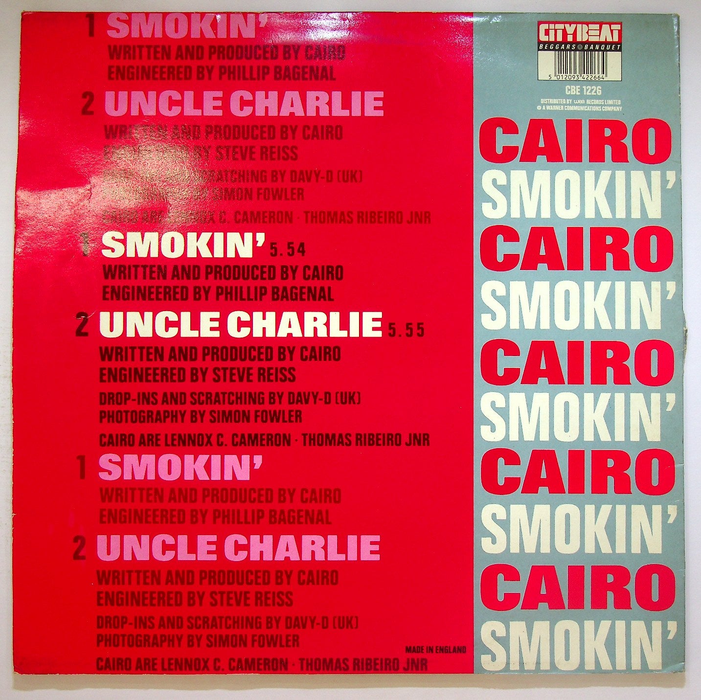 EBOND Cairo - Smokin' Vinile V118149