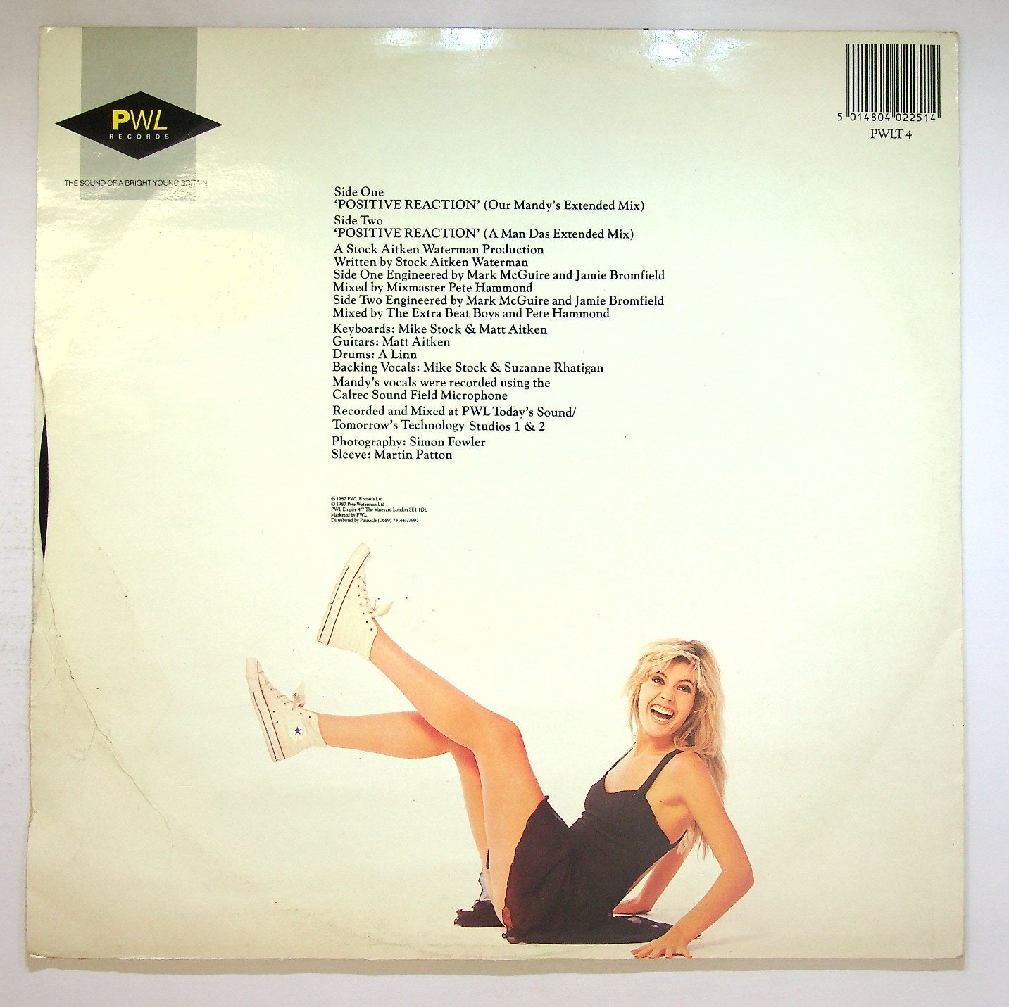 EBOND Mandy - Positive Reaction Vinile V119025