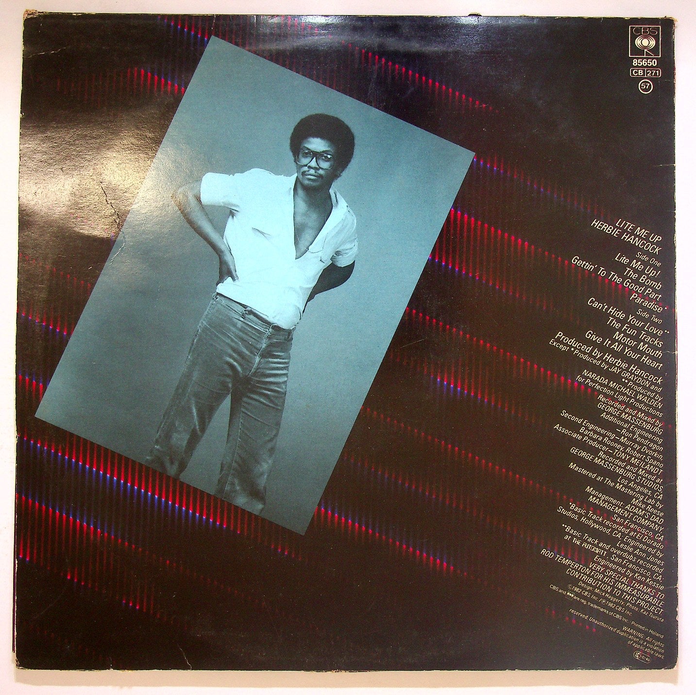 EBOND Herbie Hancock - Lite Me Up Vinile V119031