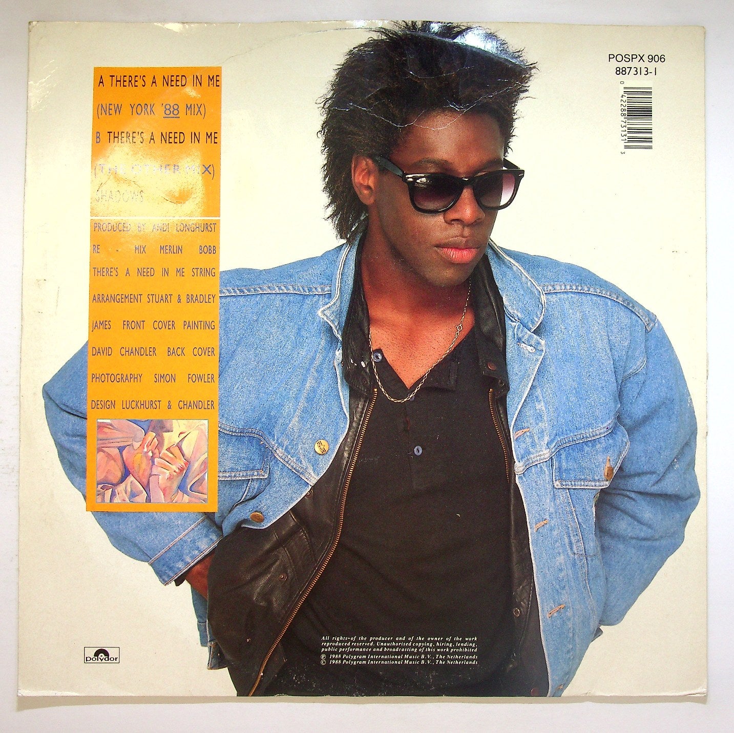 EBOND Geoffrey Williams - There's A Need In Me Vinile V119038