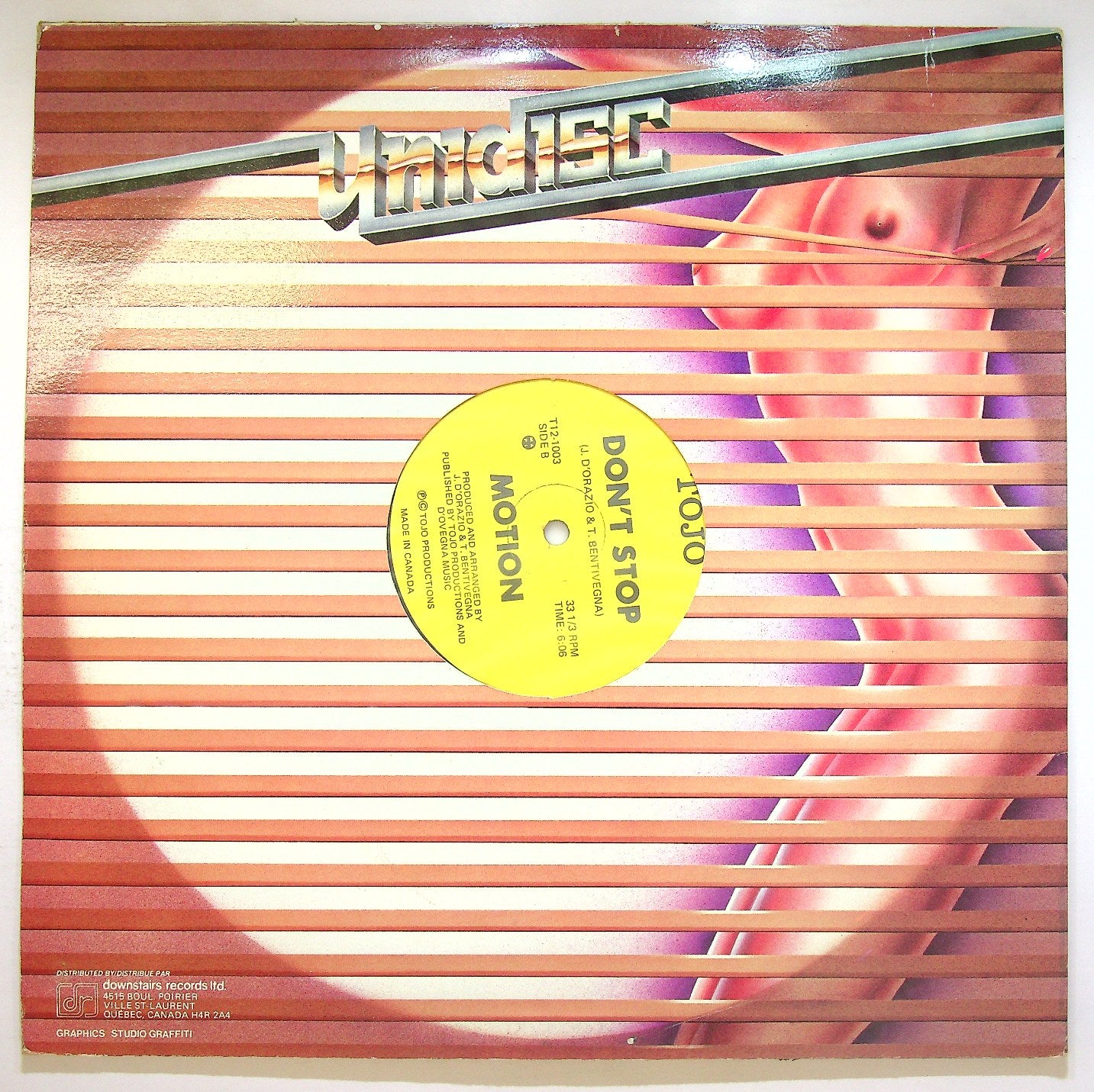 EBOND Motion - Don't Stop Vinile V119060