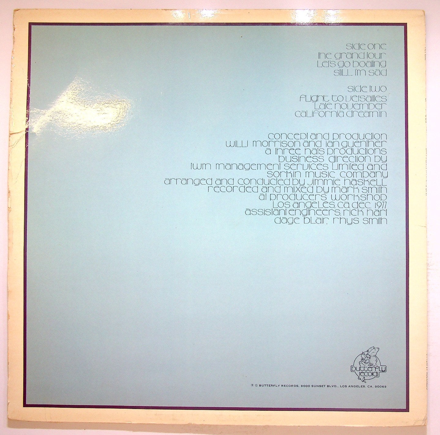 EBOND Grand Tour - On Such A Winter's Day Vinile V119148