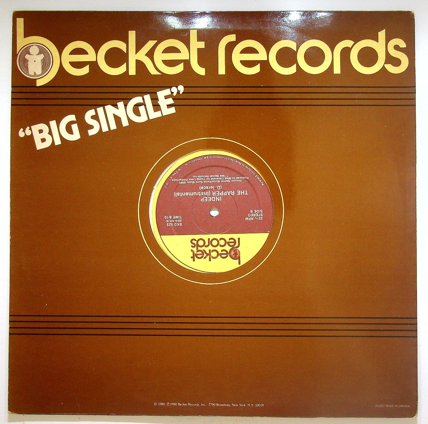 EBOND Indeep - The Rapper Vinile V120017