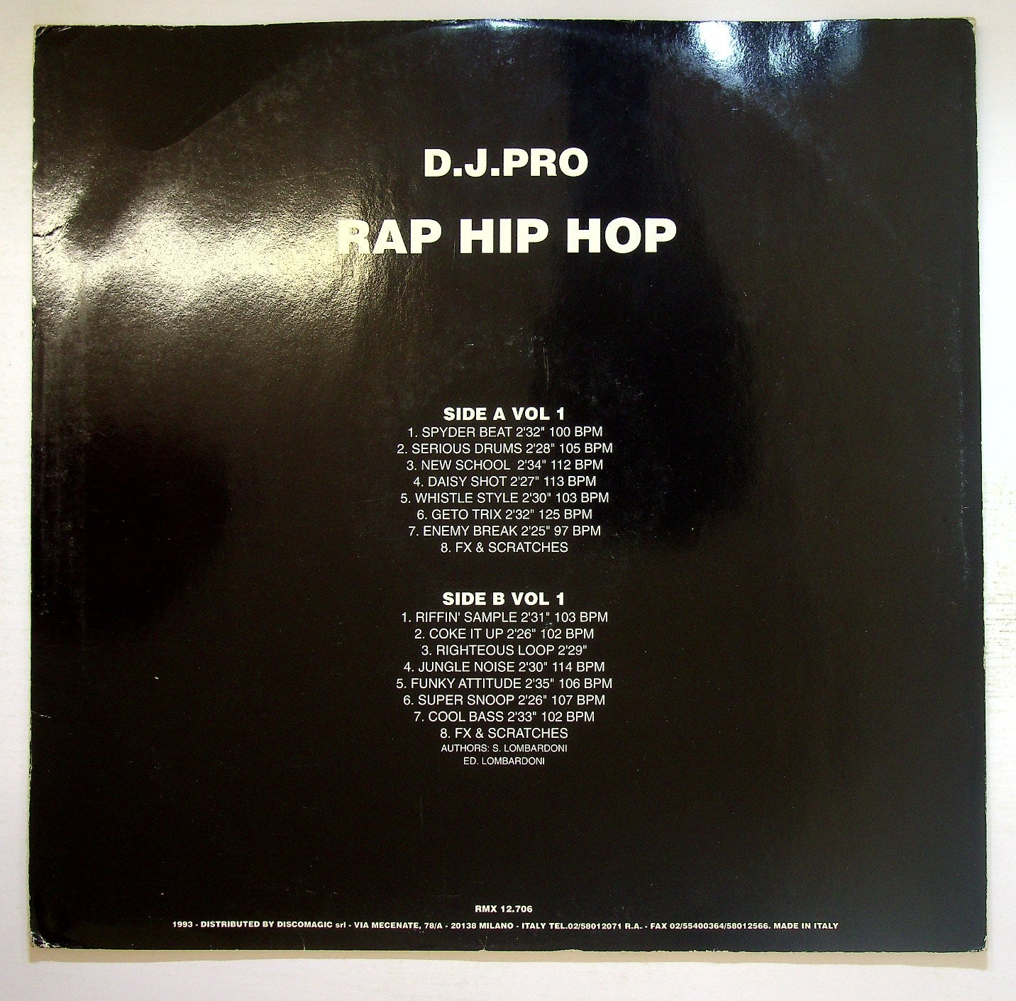 EBOND Various - D.J. Pro Vol. 1 - Rap Hip Hop Vinile V120067