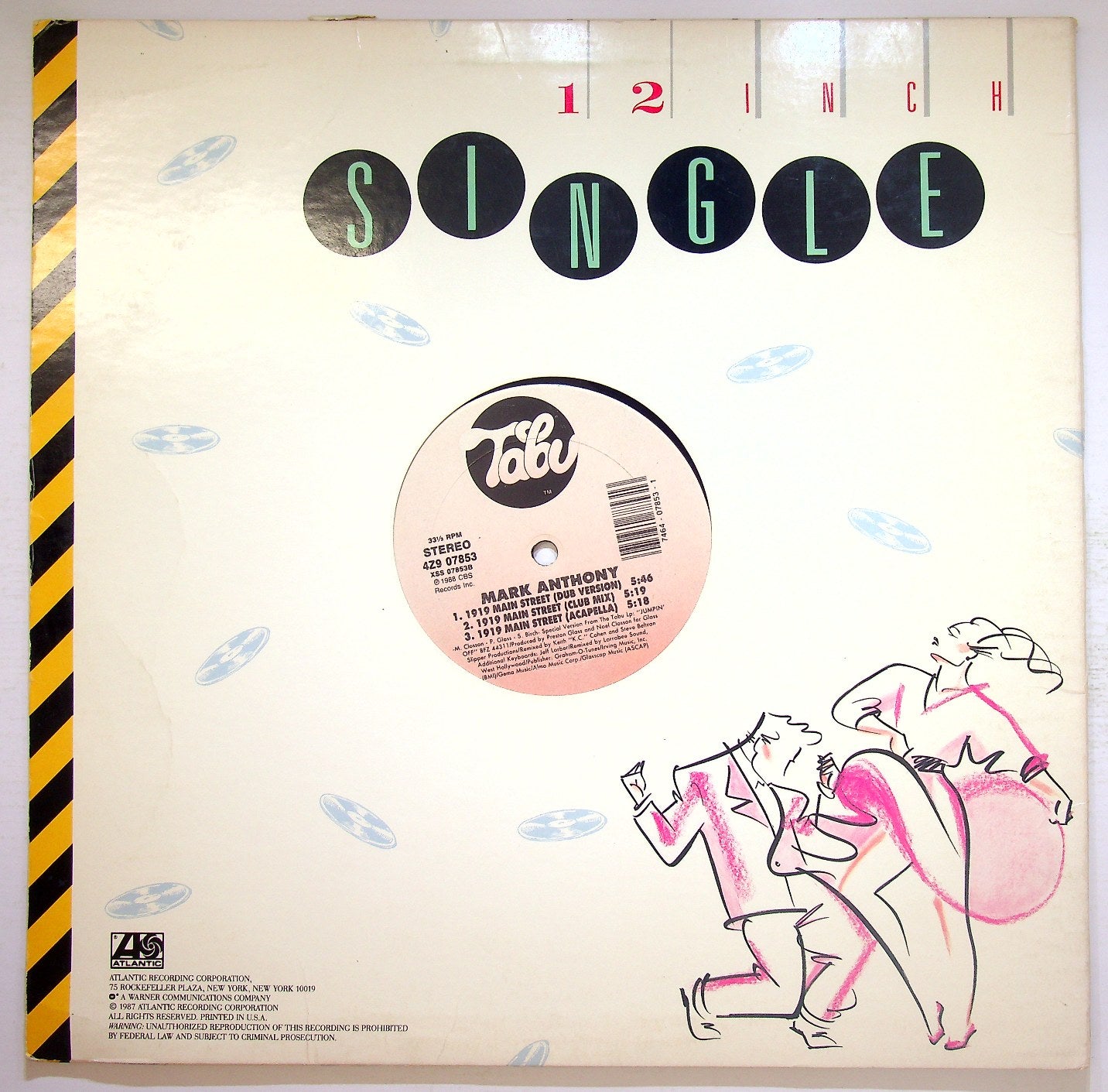 EBOND Mark Anthony - 1919 Main Street Vinile V120083