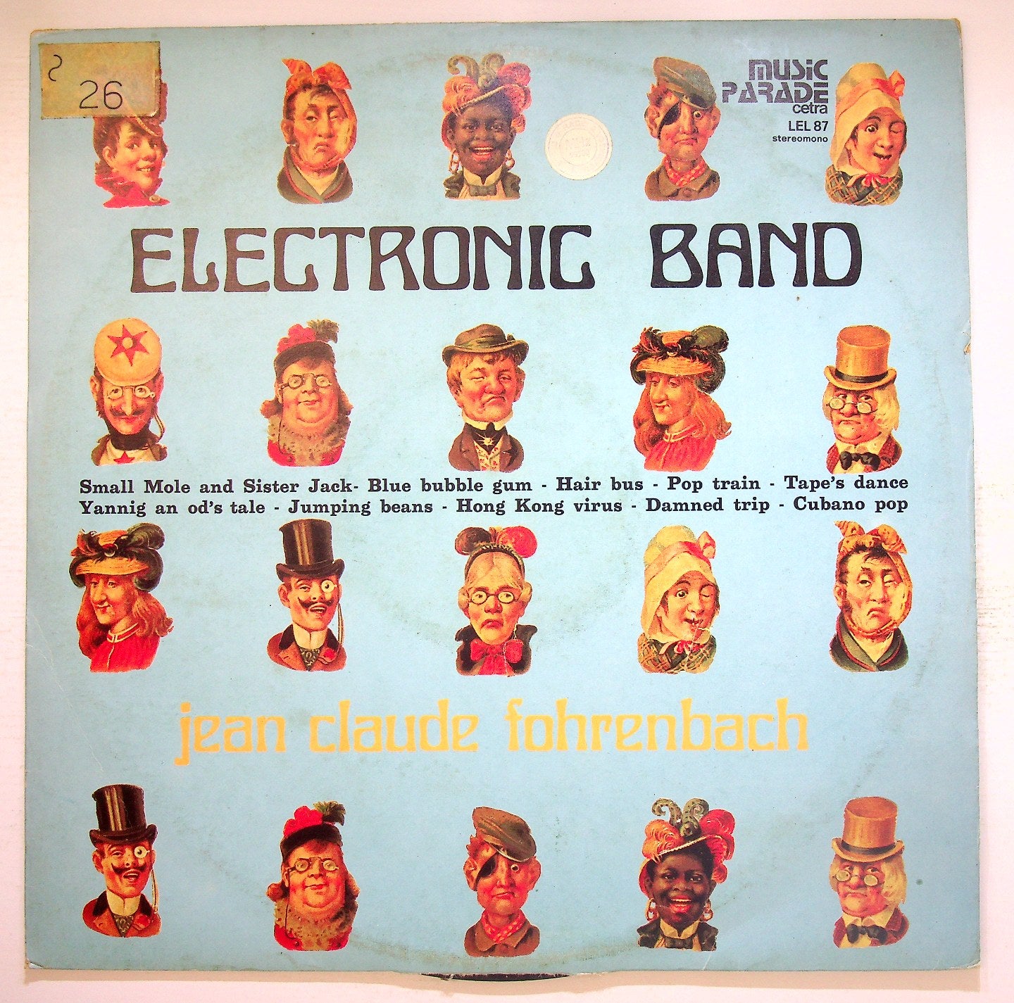 EBOND Jean-Claude Fohrenbach Vinile V120132