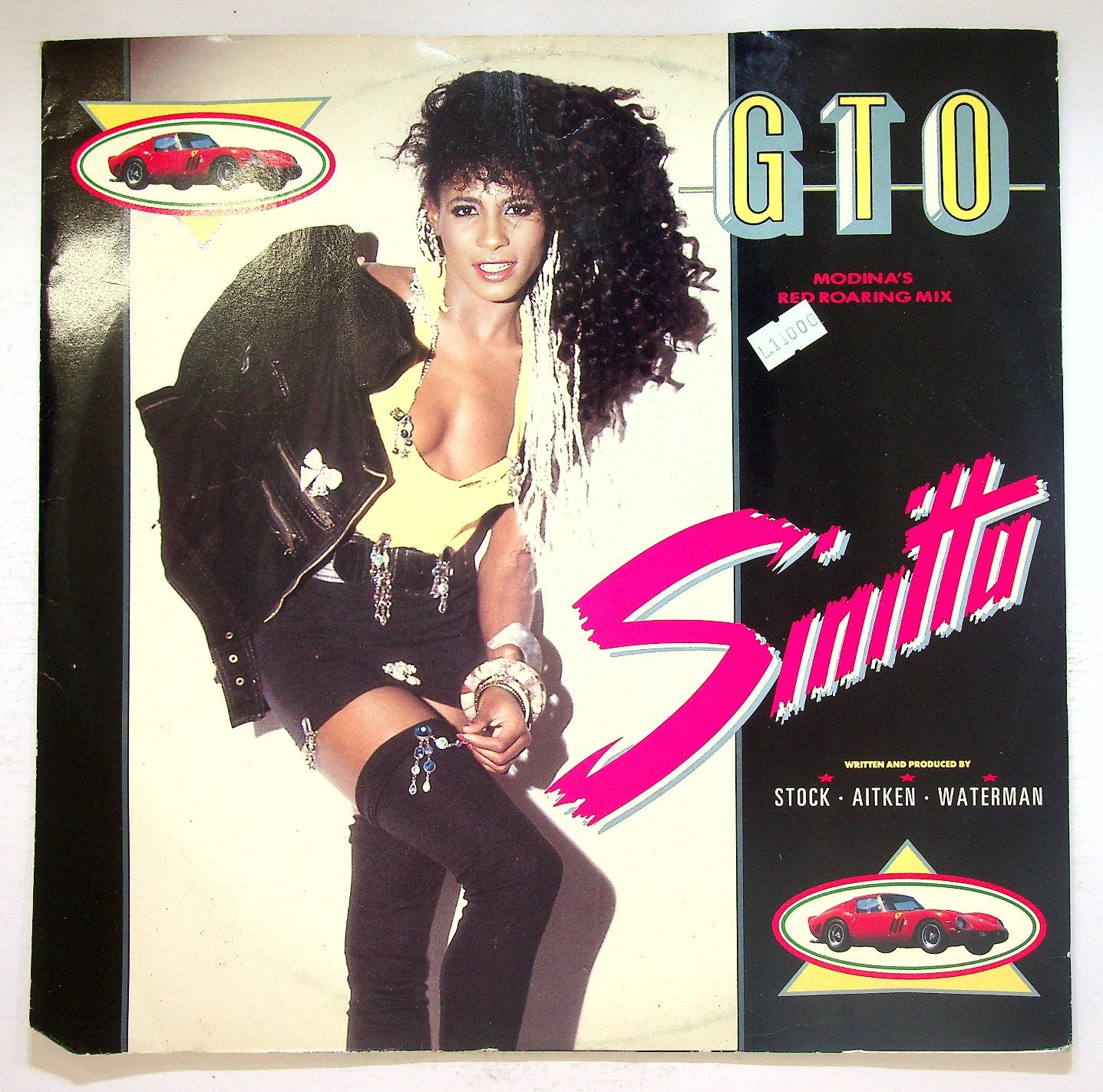 EBOND Sinitta - GTO (Modina's Red Roaring Mix) Vinile V120139