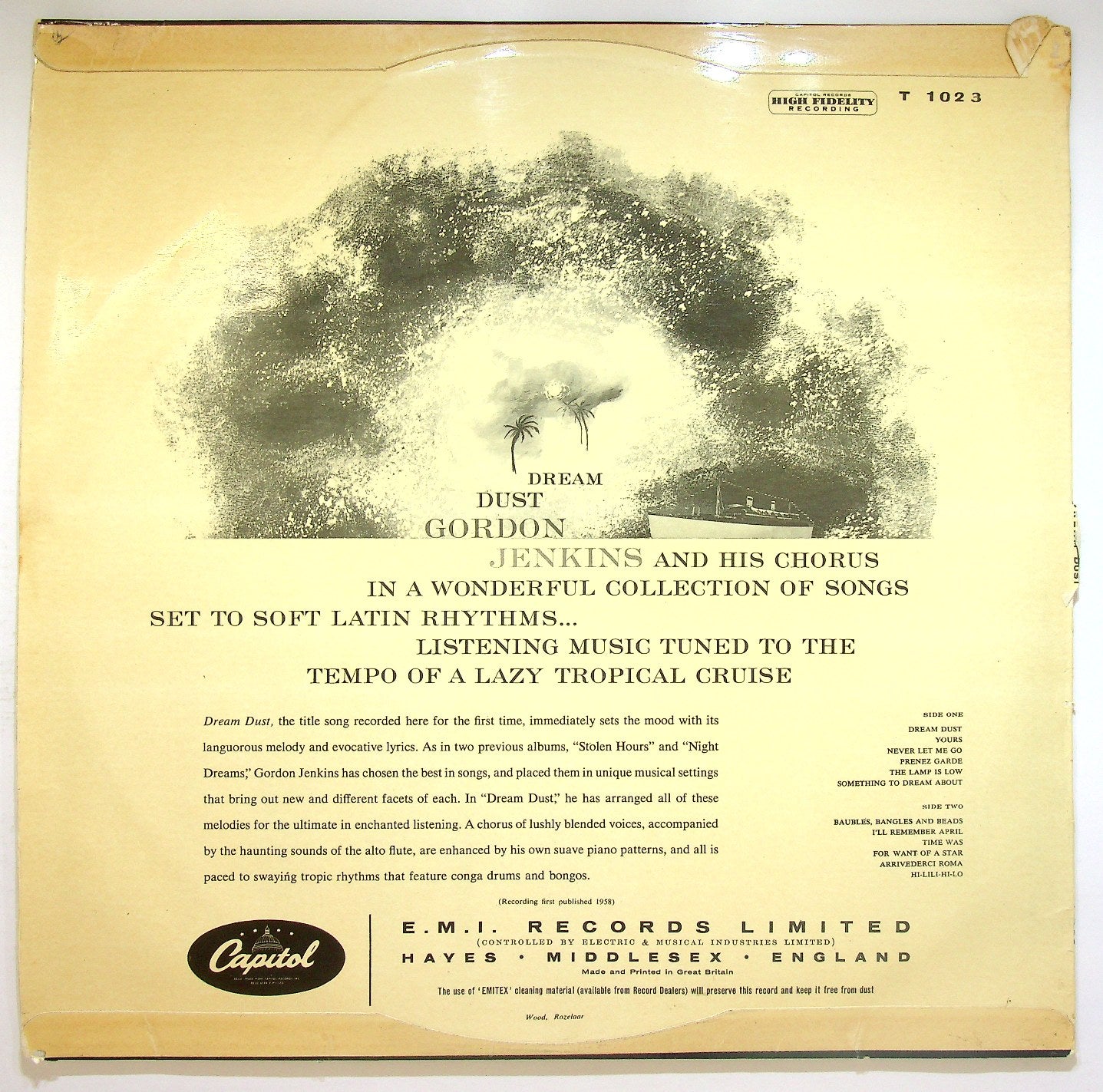 EBOND Gordon Jenkins And His Chorus - Dream Dust Vinile V121055