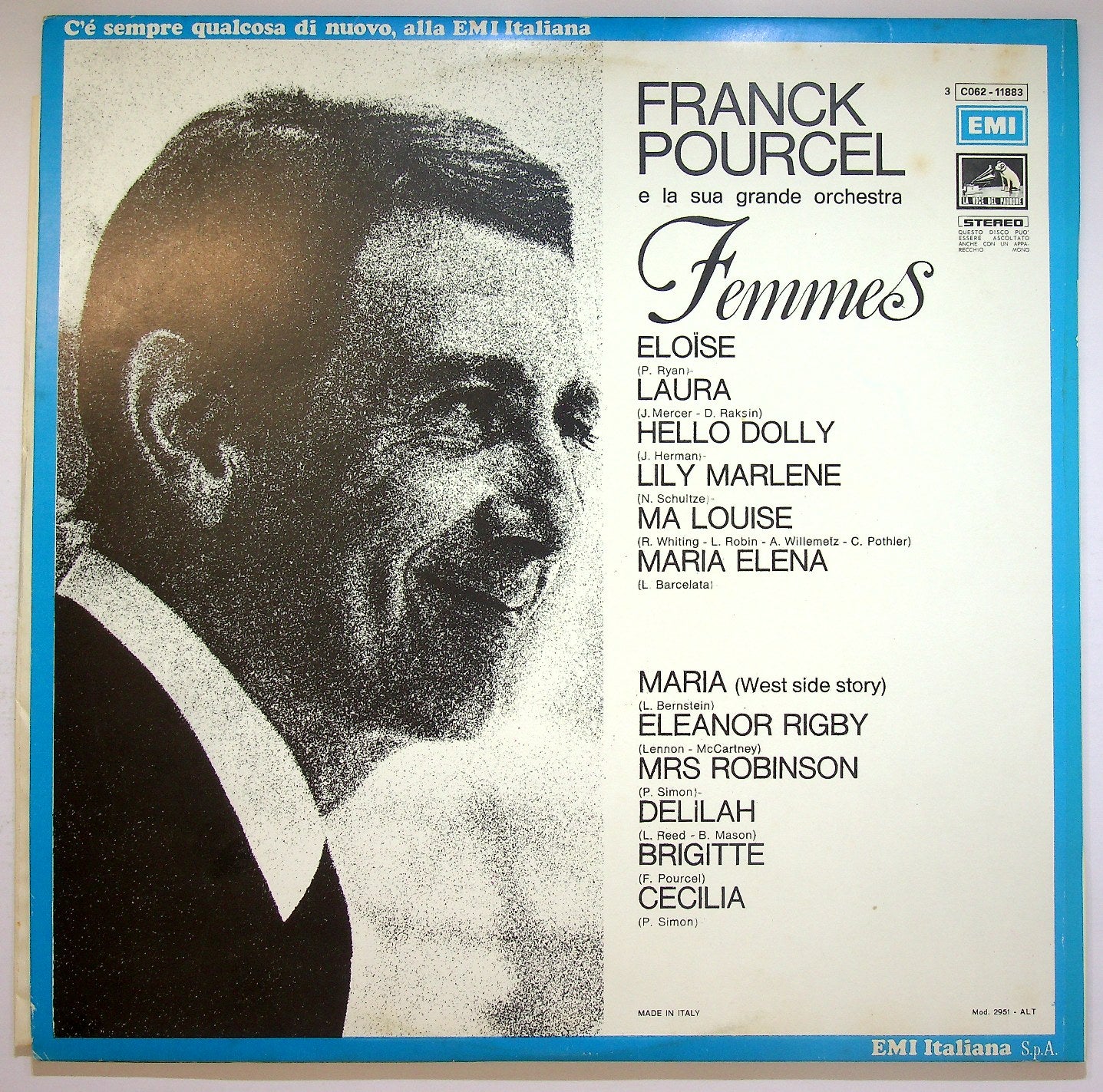 EBOND Franck Pourcel E La Sua Grande Orchestra - Femmes Vinile V121058