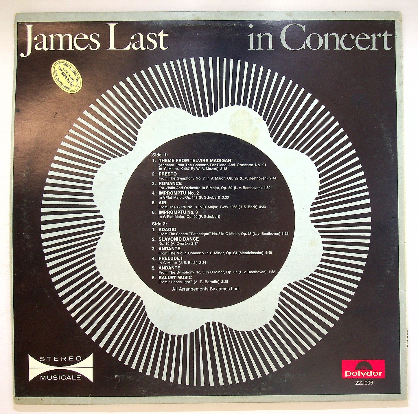 EBOND James Last - In Concert Vinile V121082