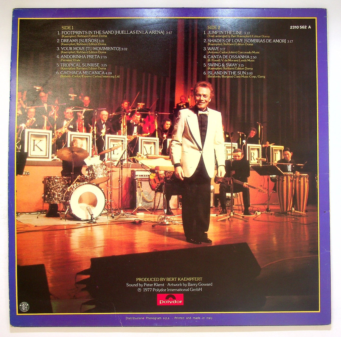 EBOND Bert Kaempfert - Tropical Sunrise Vinile V121083