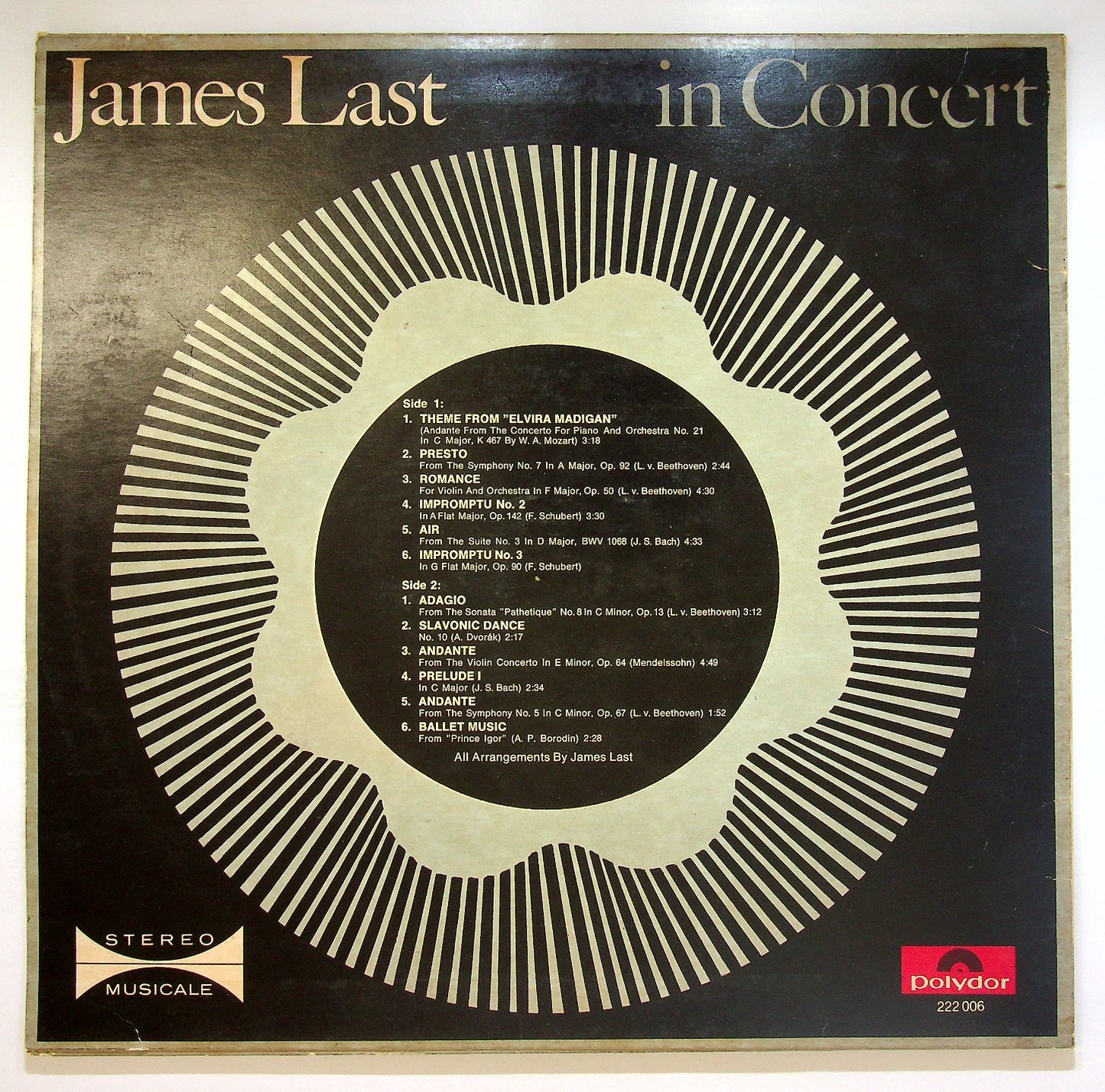 EBOND James Last - In Concert Vinile V121100