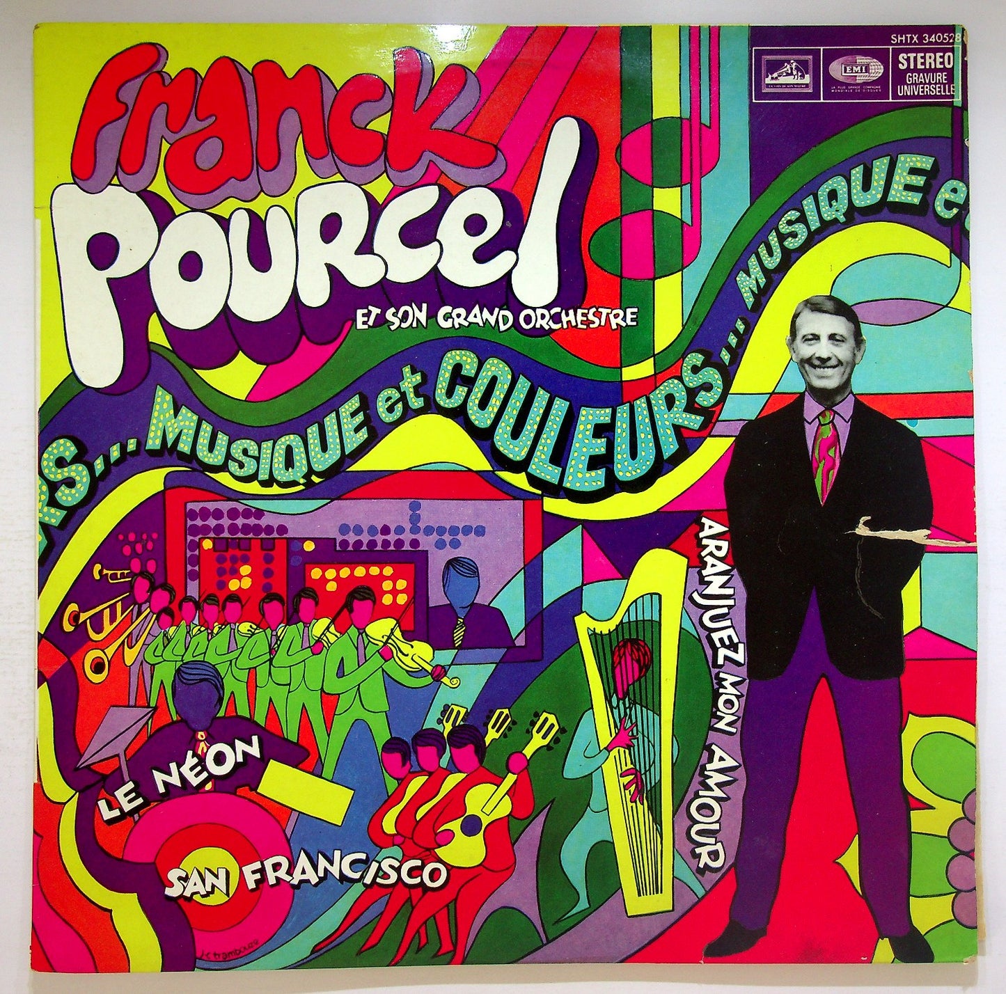 EBOND Franck Pourcel Et Son Grand Orchestre - Musique Et Couleurs Vinile V121136