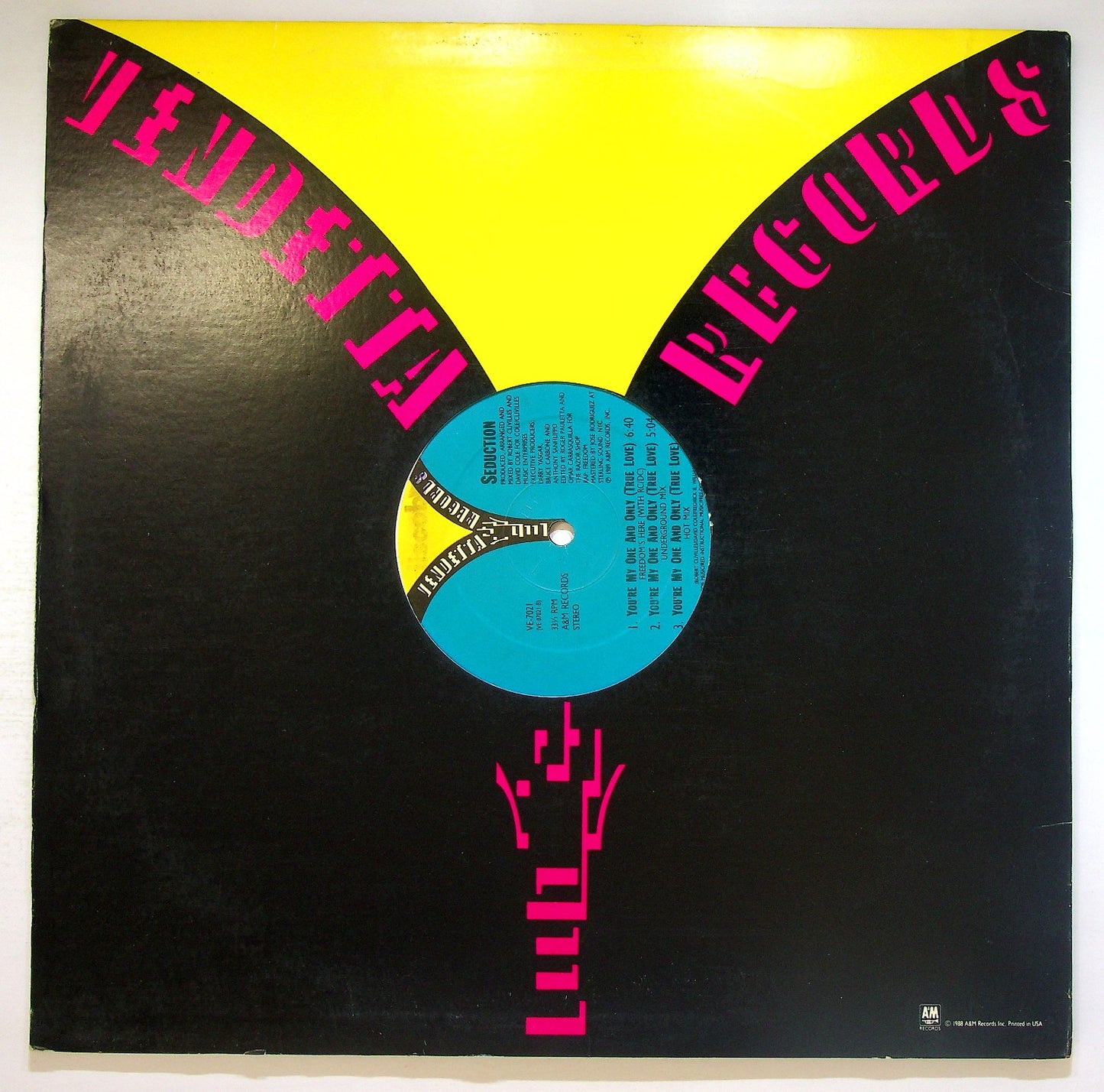 EBOND Seduction - You're My One And Only (True Love) Vinile V122013