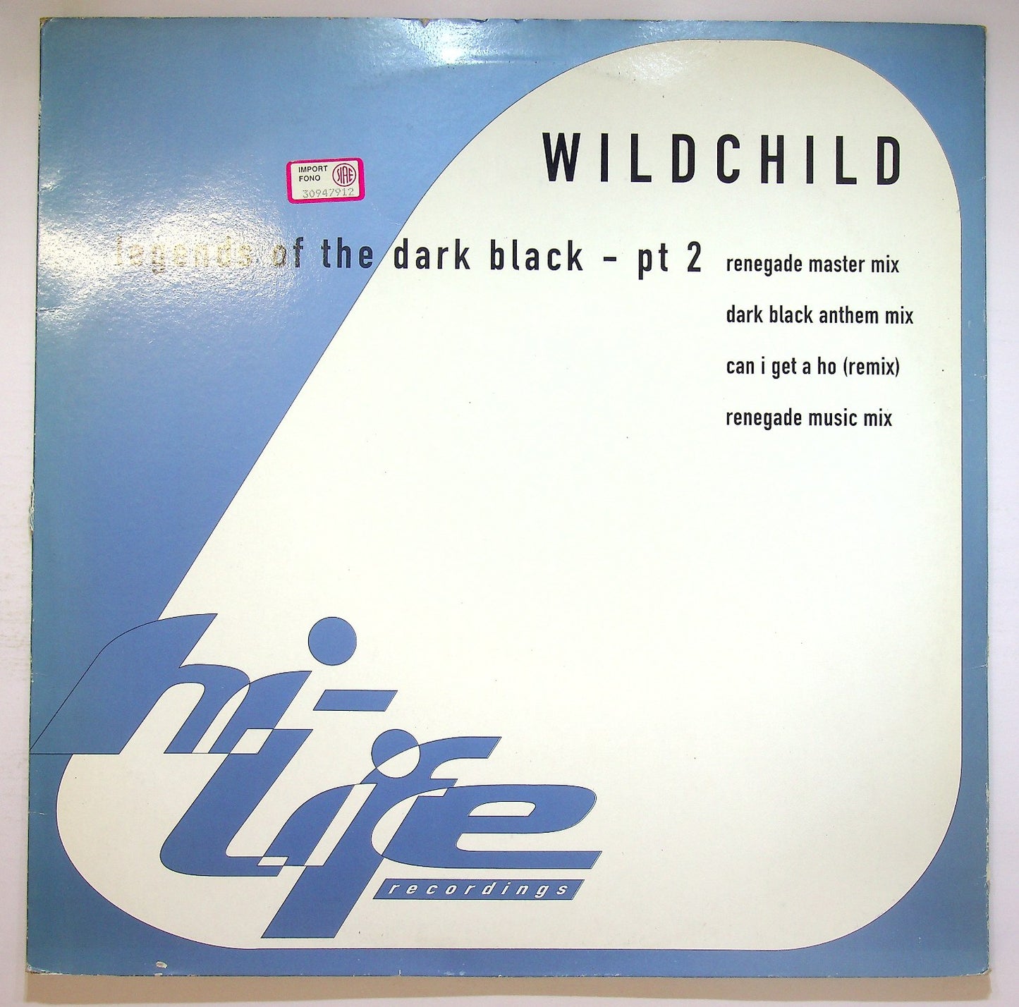 EBOND Wildchild - Legends Of The Dark Black - Pt 2 Vinile V122033
