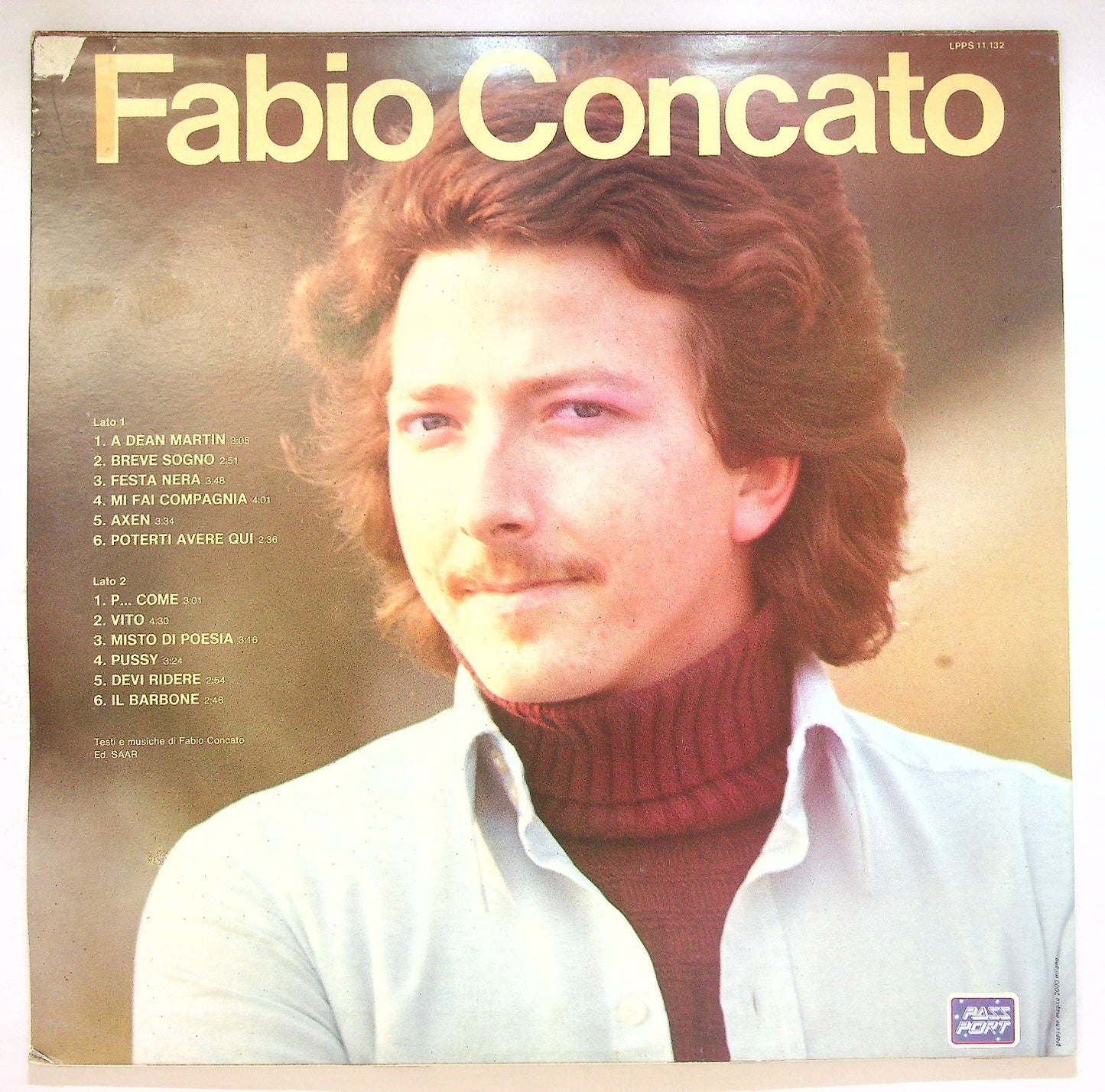 EBOND Fabio Concato - A Dean Martin Vinile V122069