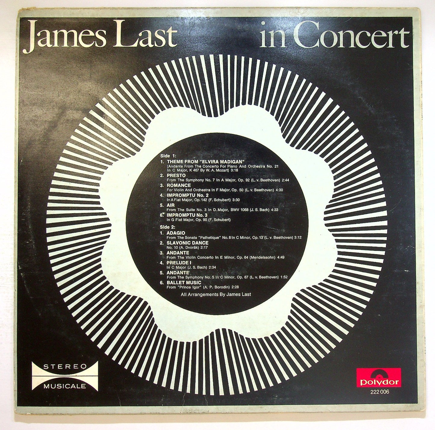 EBOND James Last - In Concert Vinile V122081