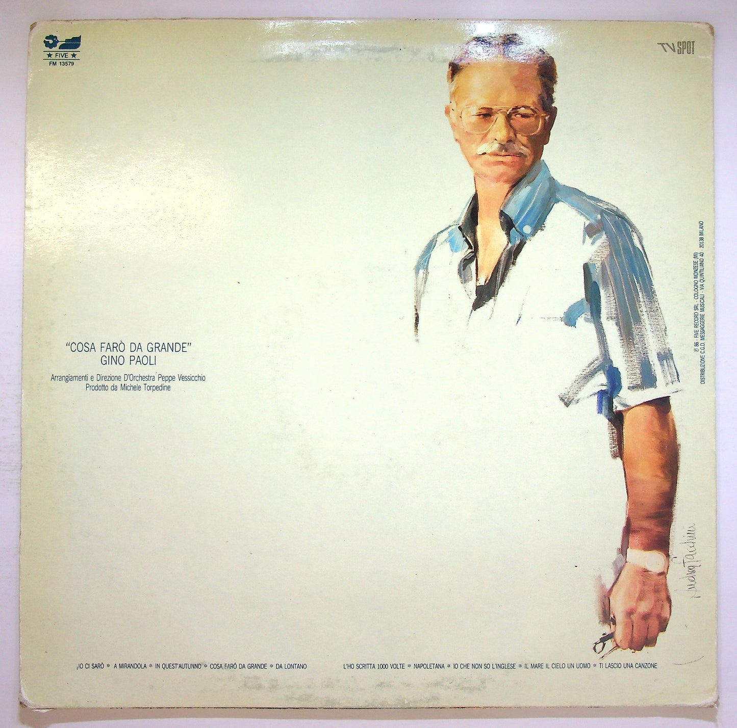 EBOND Gino Paoli - Cosa Faro Da Grande Vinile V122083