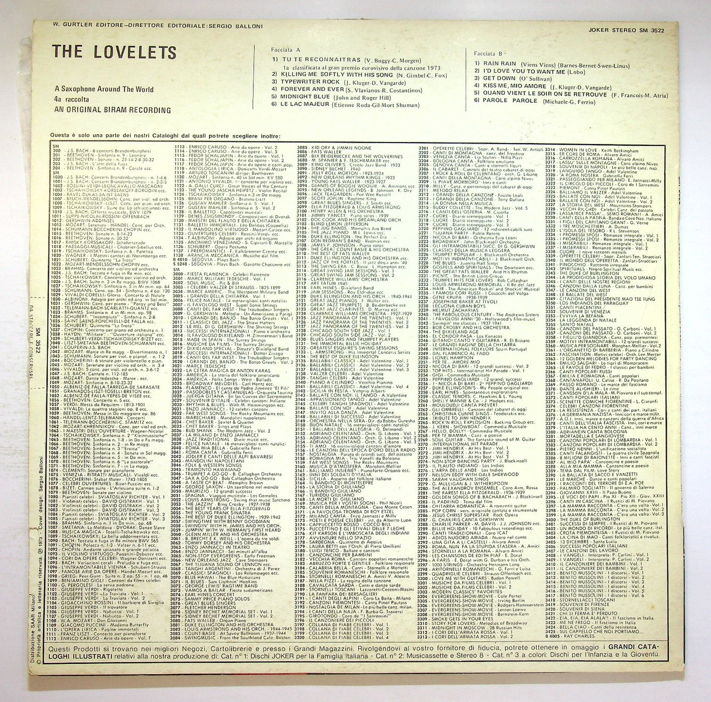EBOND The Lovelets - 4ª Raccolta Vinile V122120