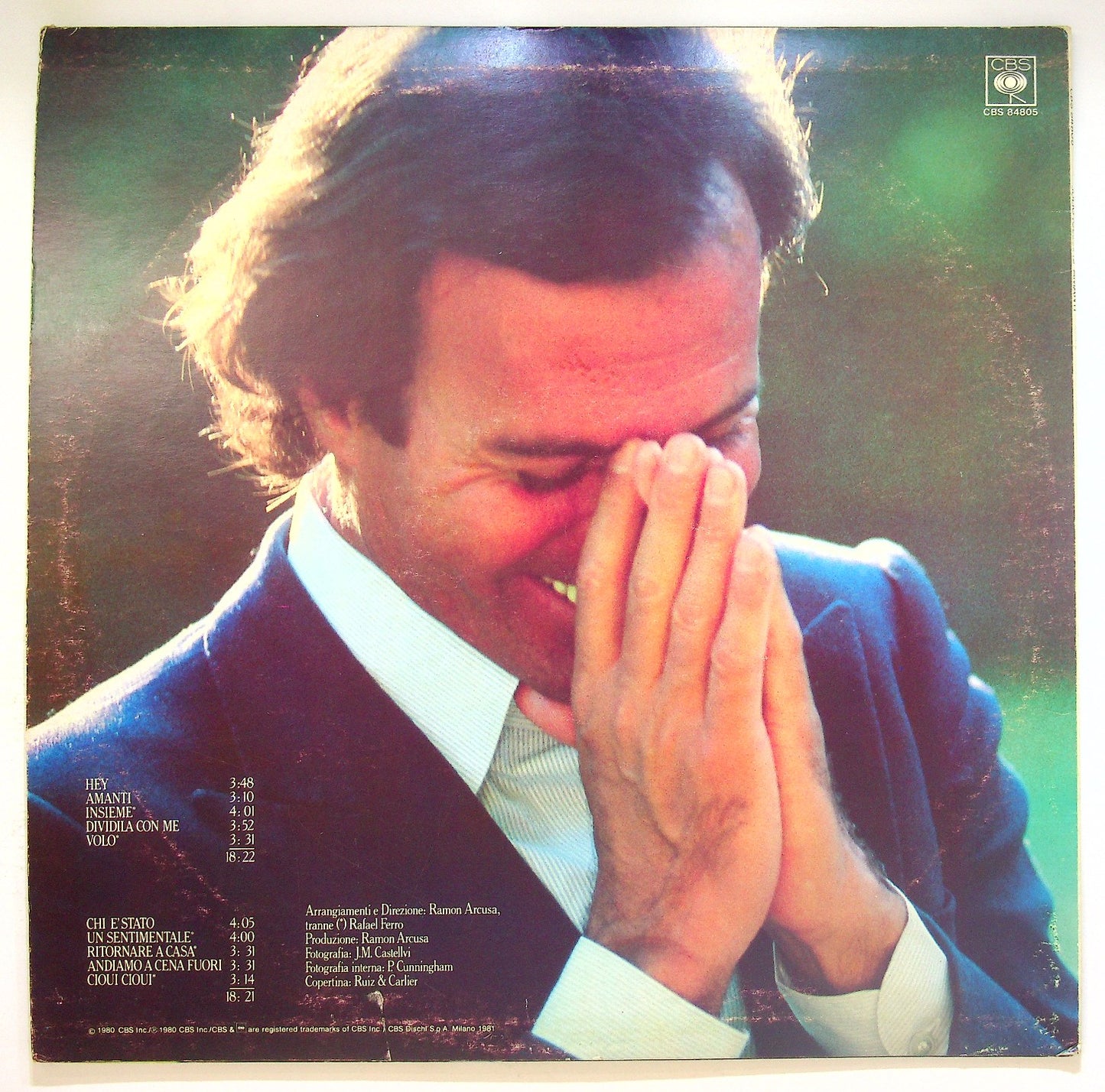 EBOND Julio Iglesias - Amanti Vinile V123070