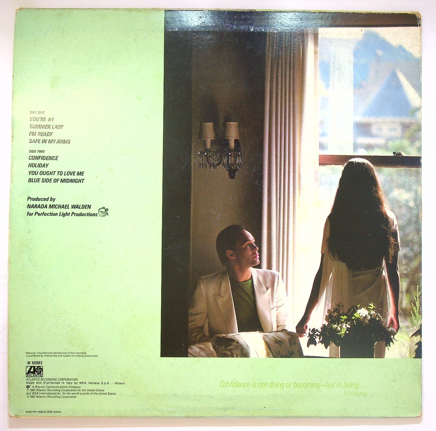 EBOND Narada Michael Walden - Confidence Vinile V123072