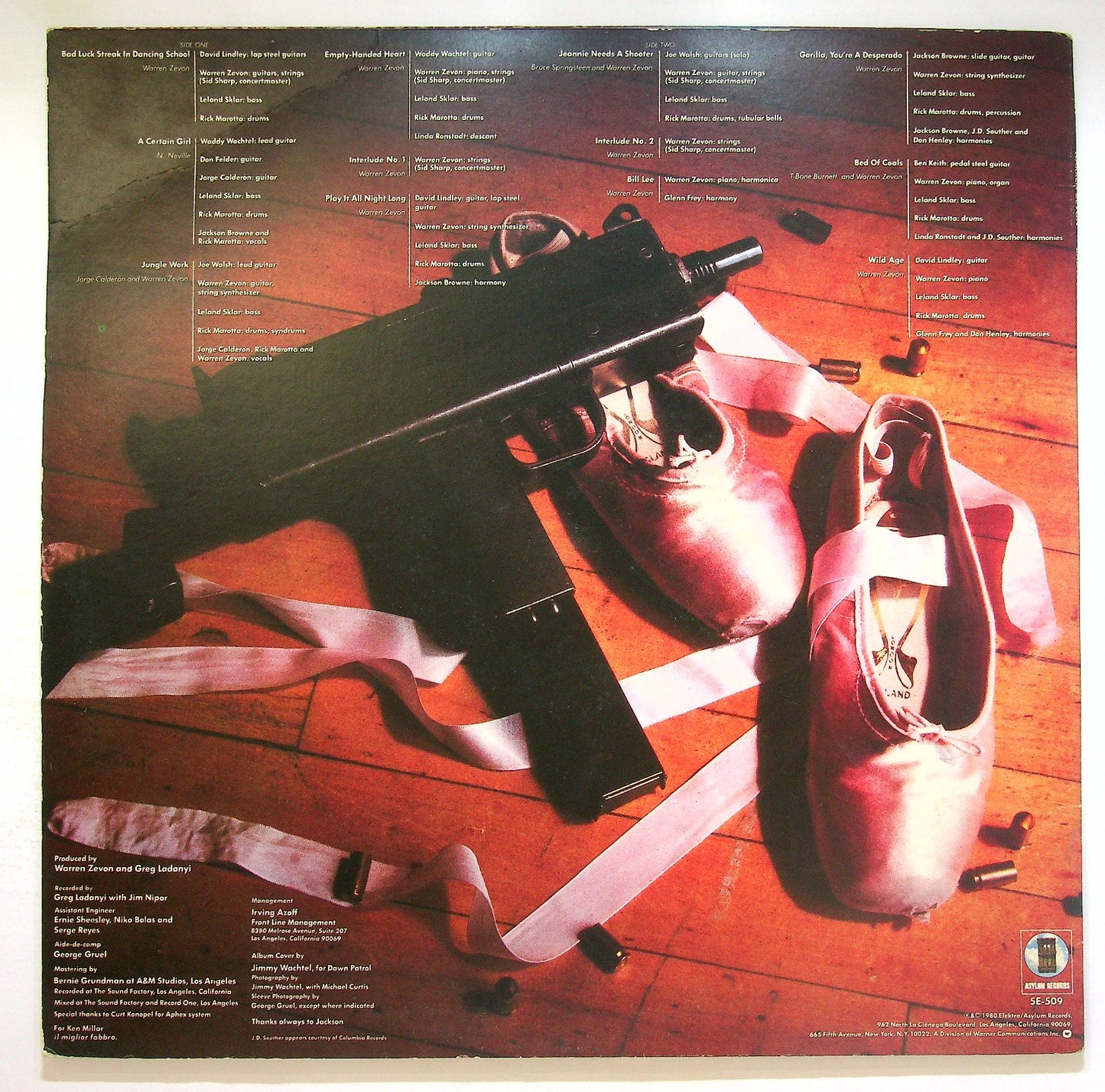 EBOND Warren Zevon - Bad Luck Streak In Dancing School Vinile V123073