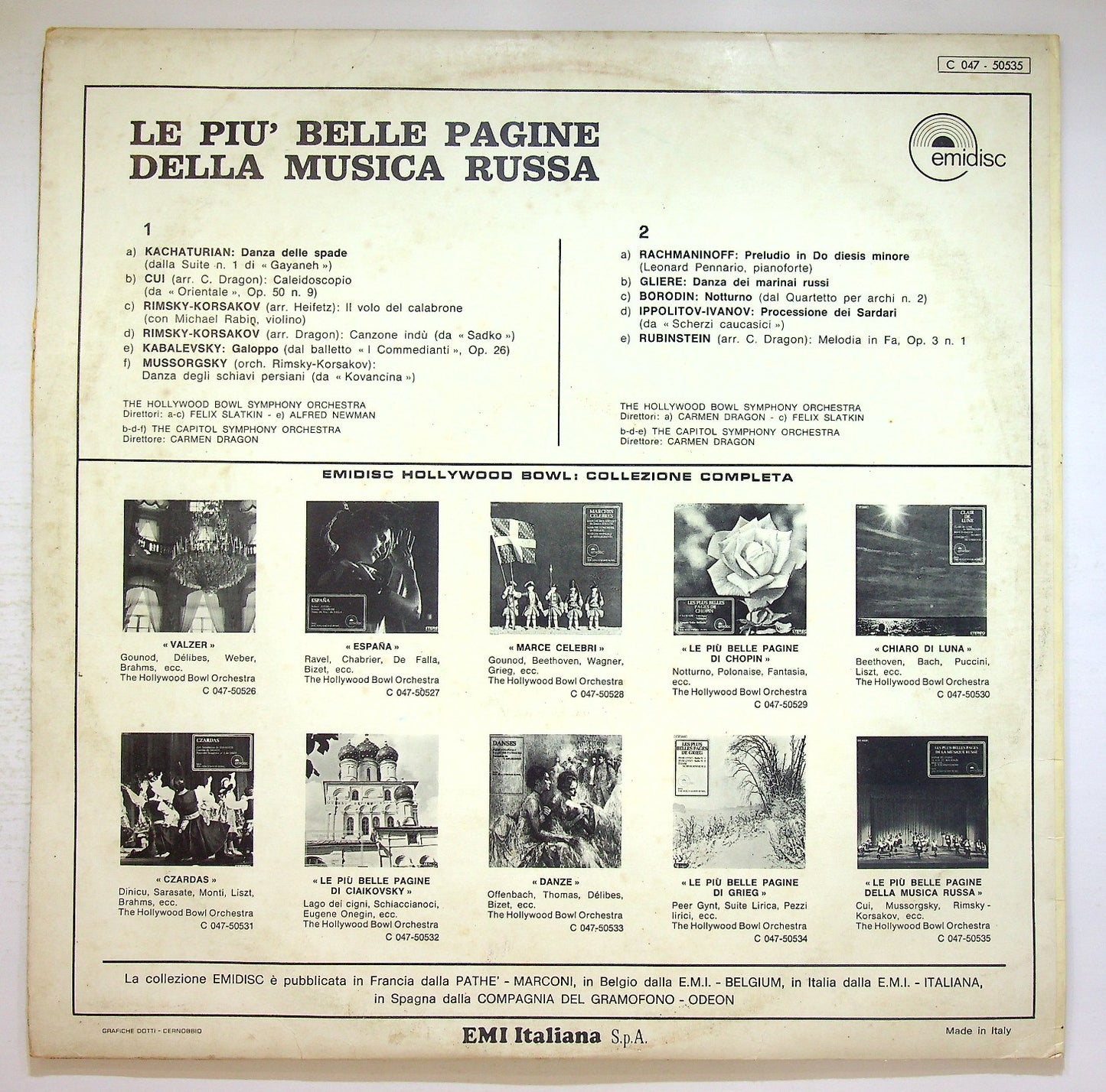 EBOND Le Piu Belle Pagine Della Musica Russa Vinile V123096