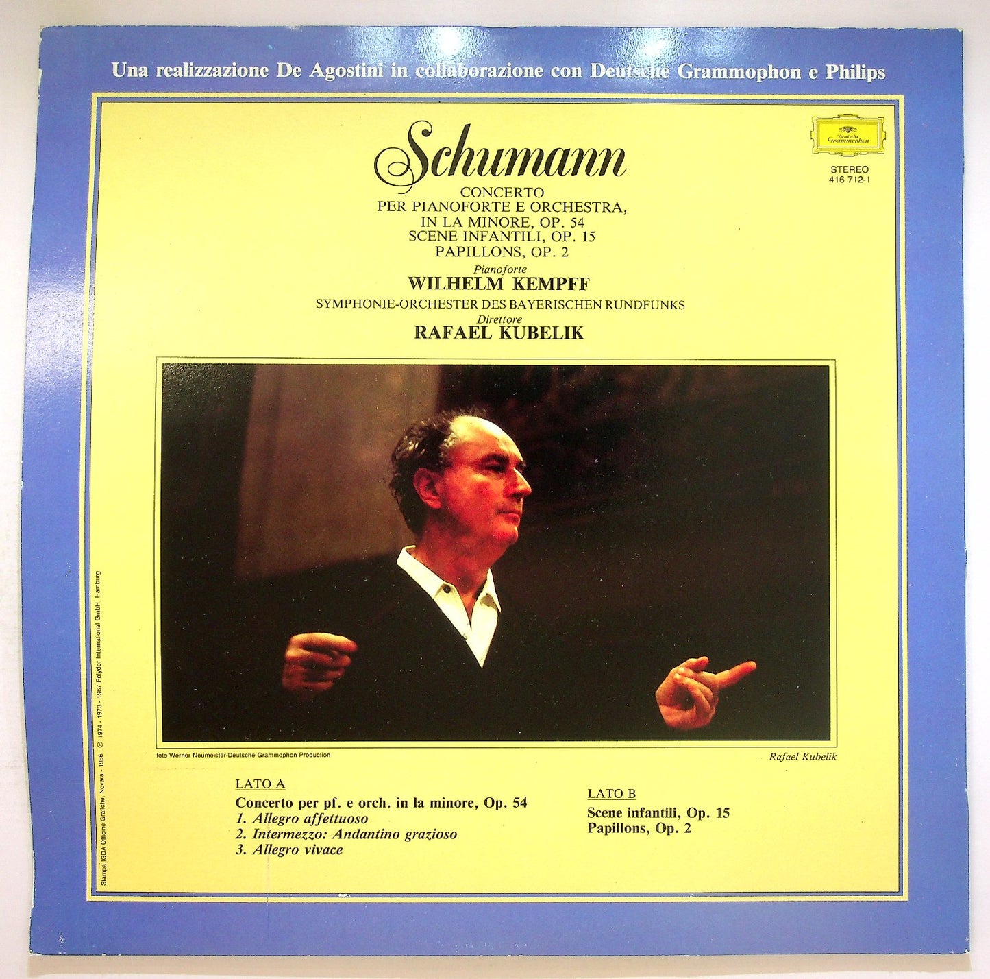 EBOND Schumann - Concerto Per Pianoforte E Orchestra Op. 54 Vinile V123119