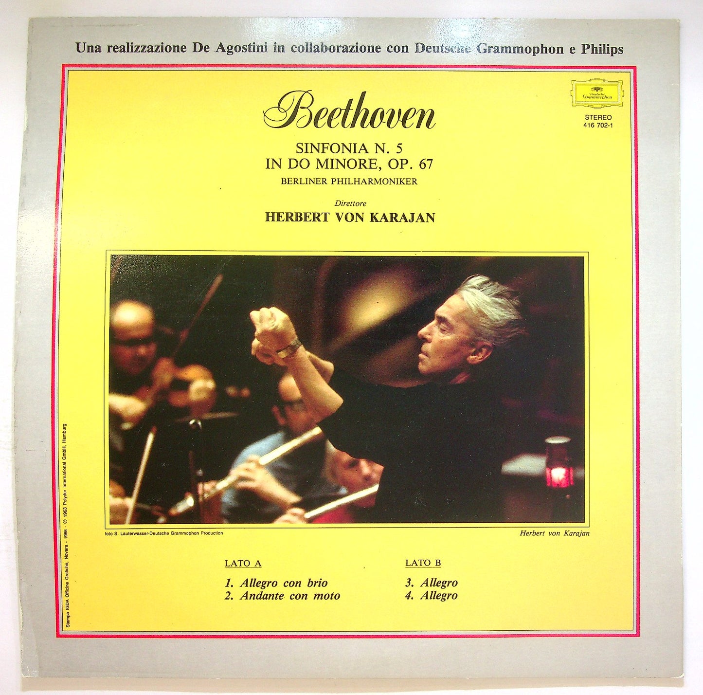 EBOND Beethoven - Sinfonia N. 5 In Do Minore. Op. 67 Vinile V123123